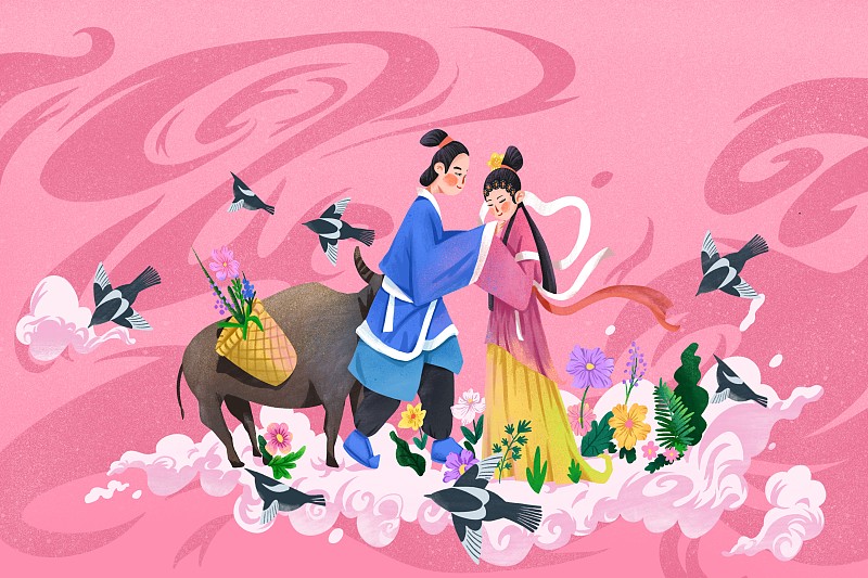 穿针乞巧节：七夕的爱情传说与传统习俗