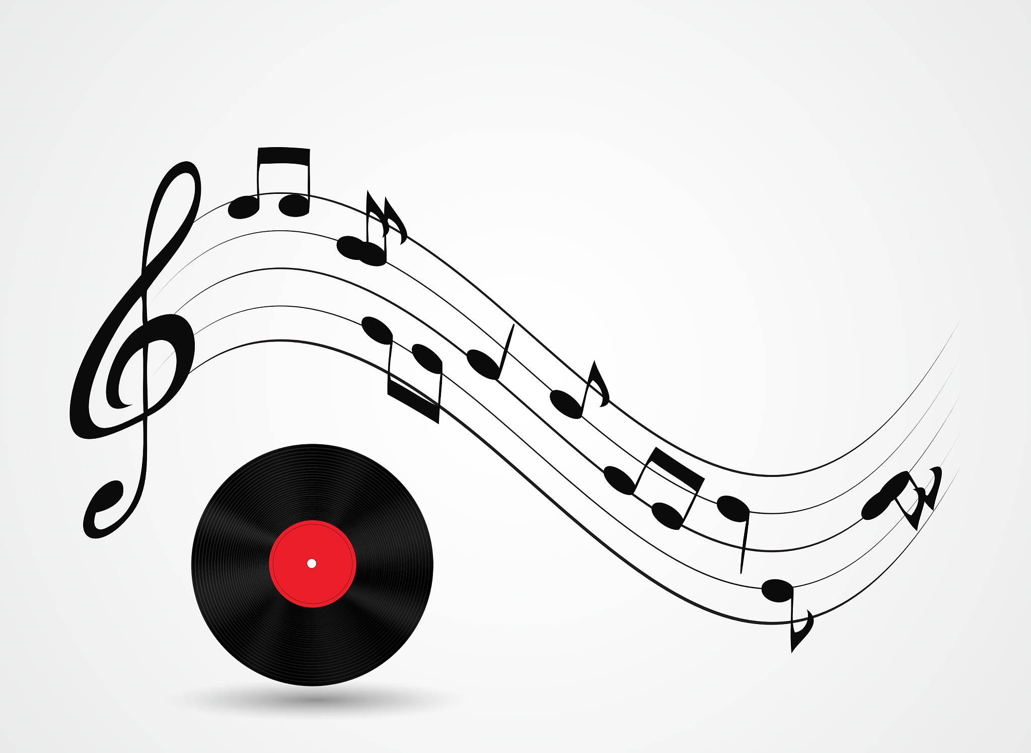 abstract music background for
