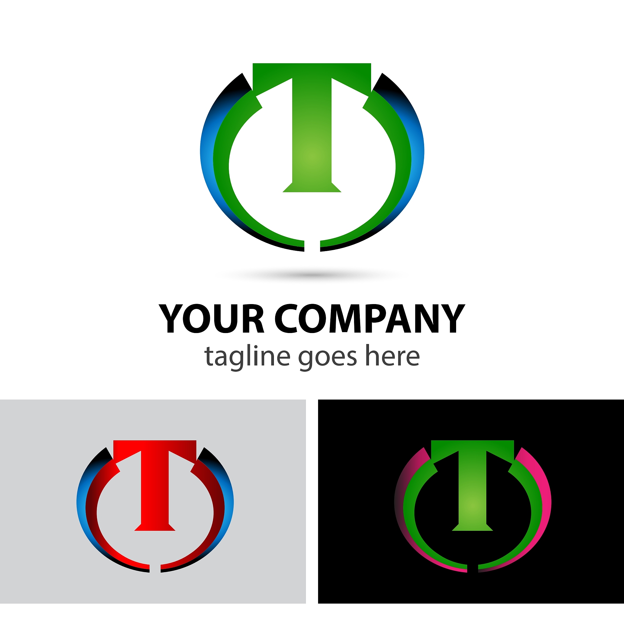t logo