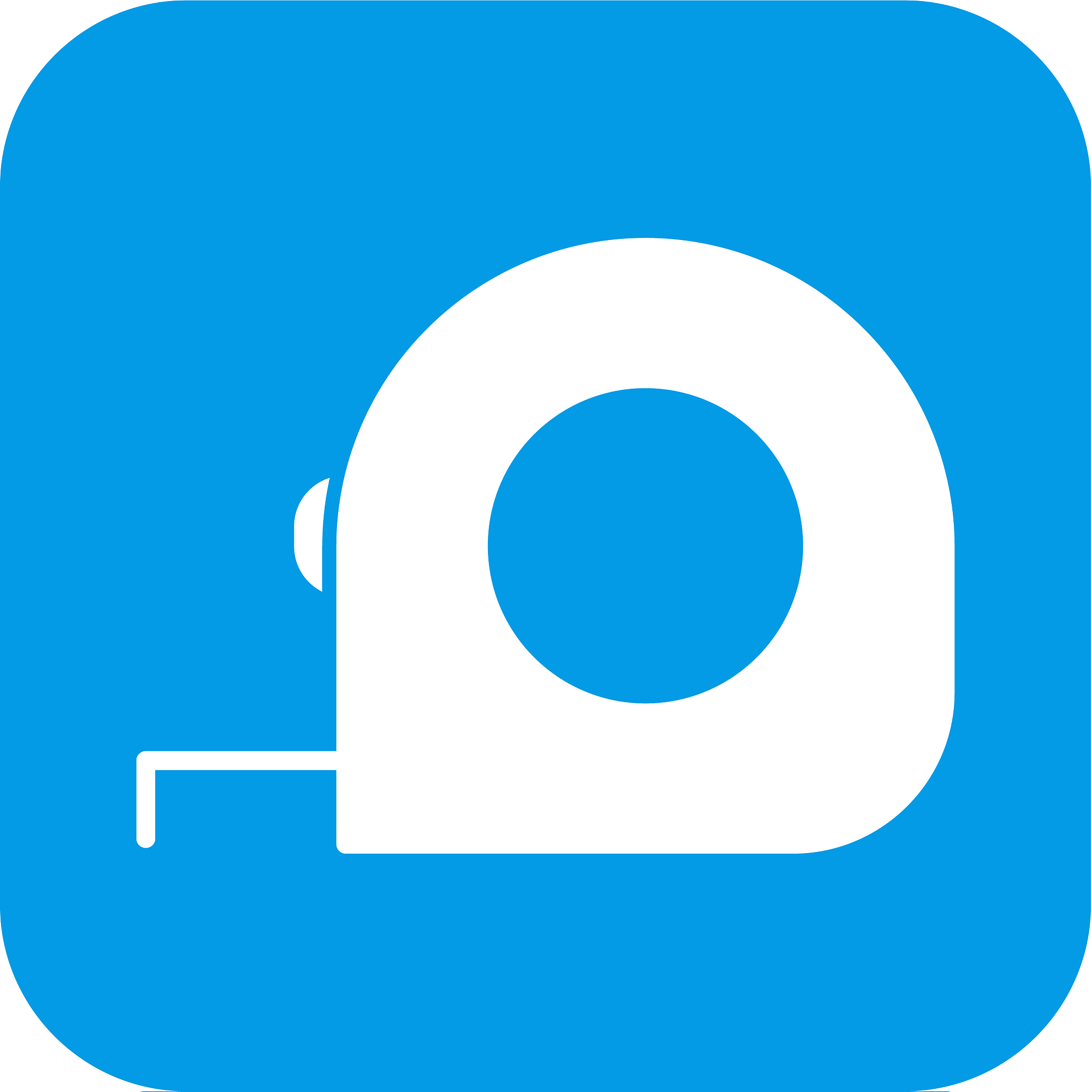 measuring tape icon