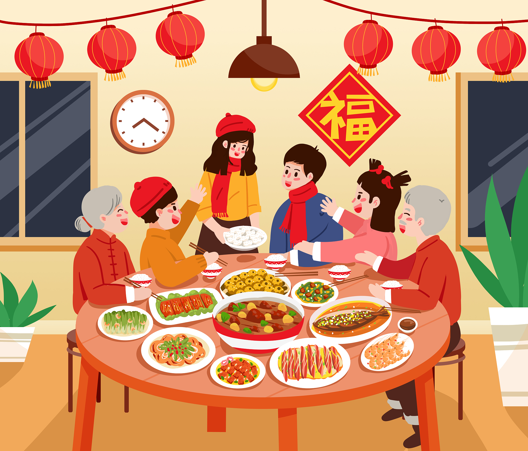 春节：团圆、喜庆和中国传统文化的传承