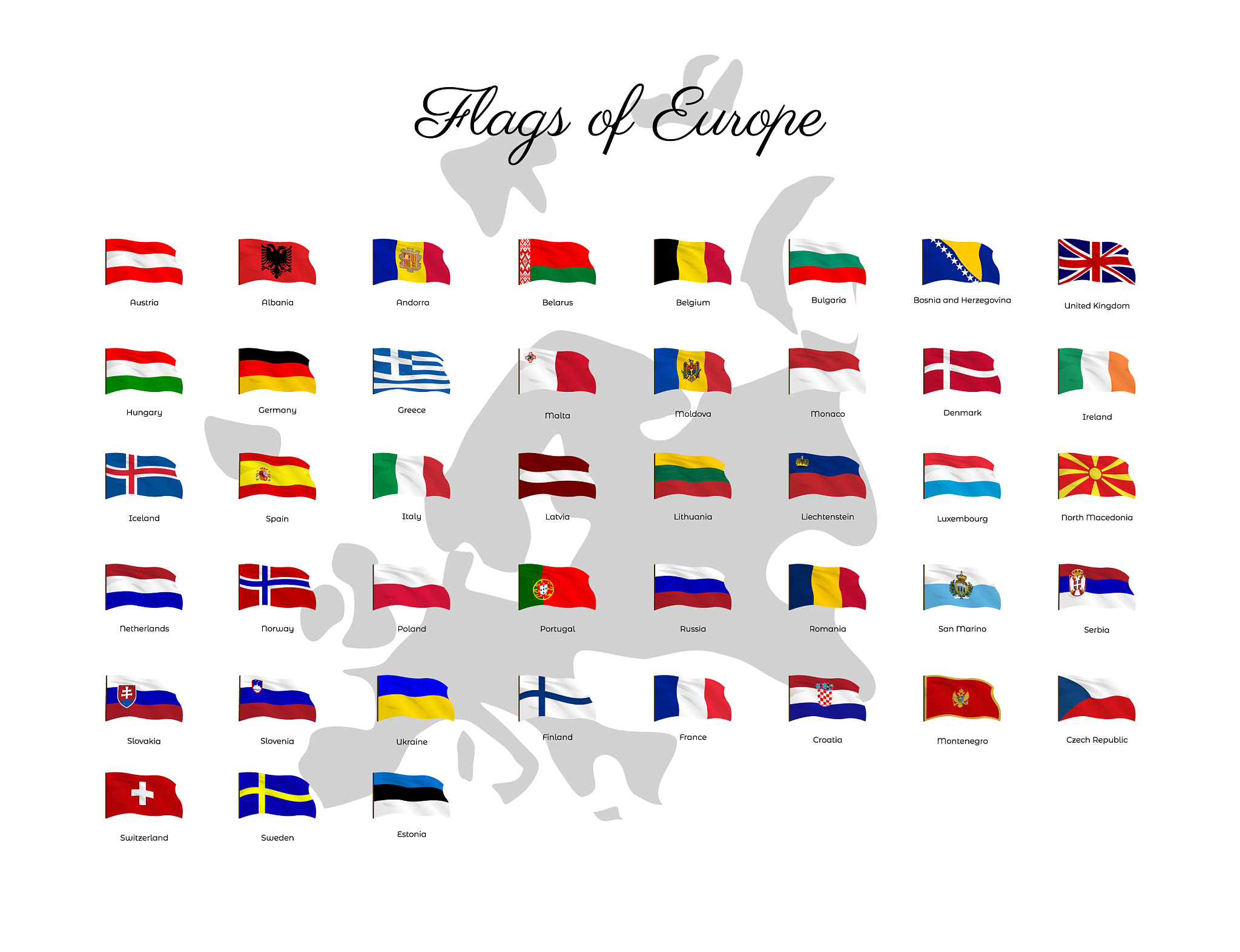 all national flags world