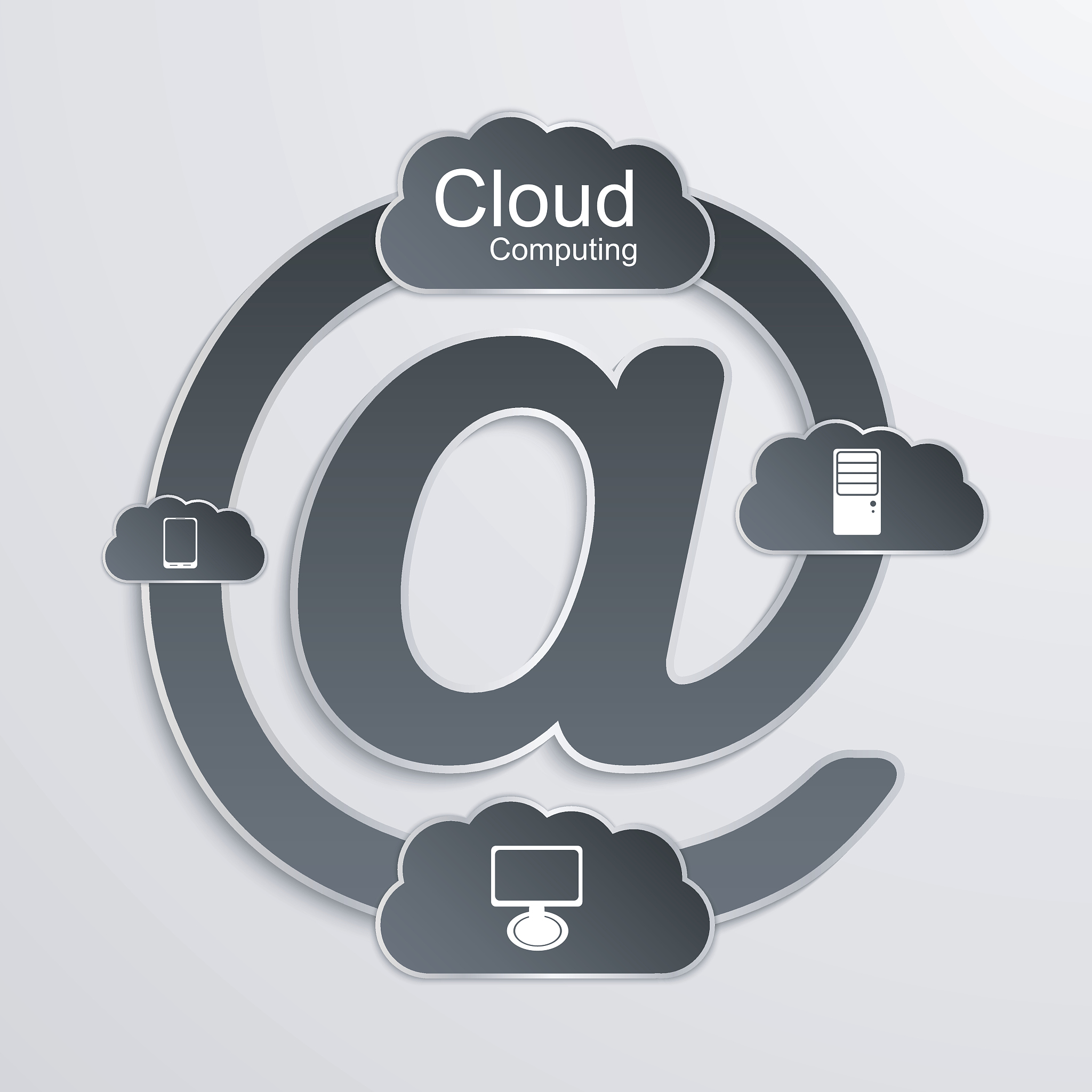 cloud computing technology concept.