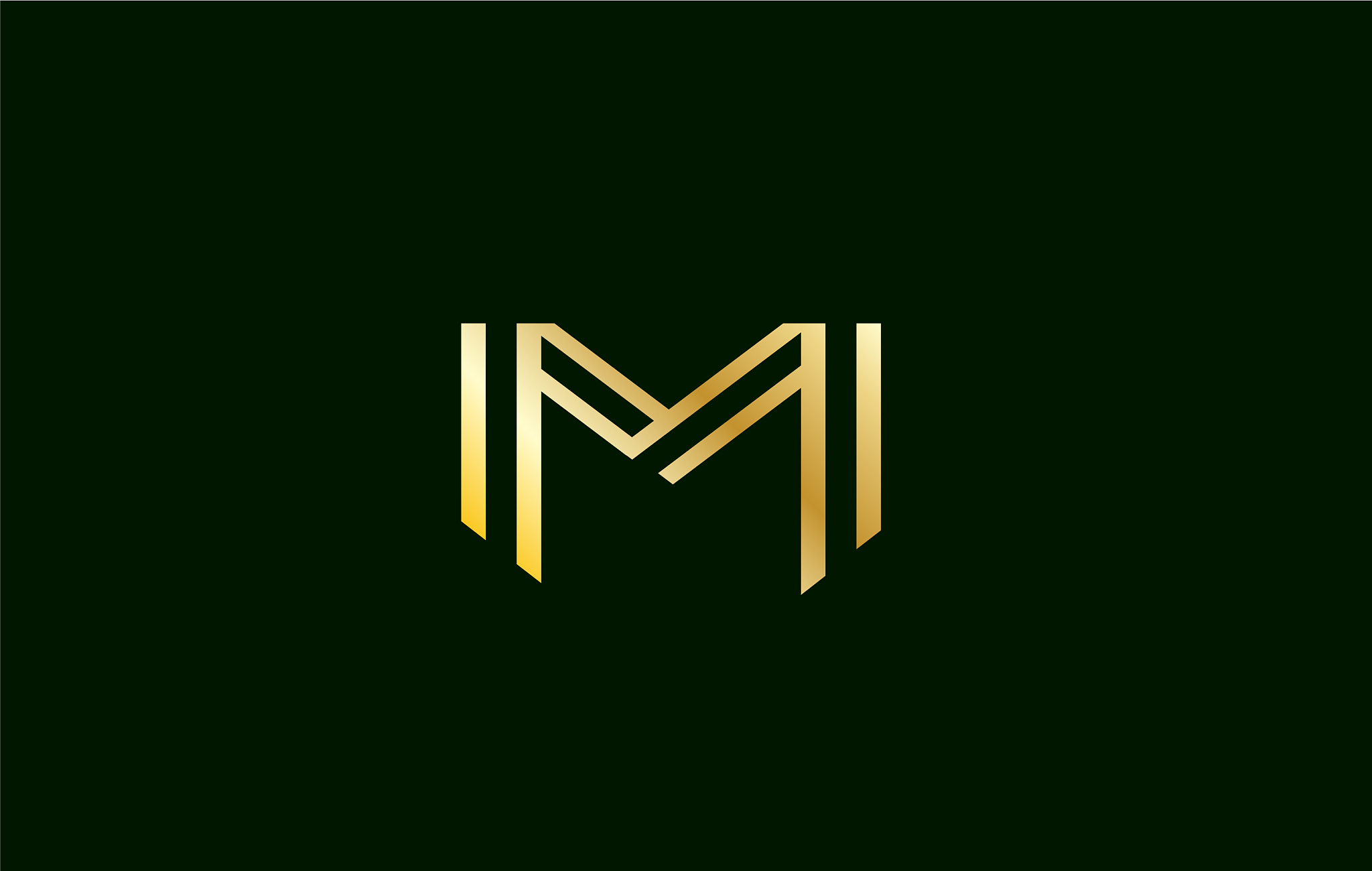 alphabet letter m logo icon design