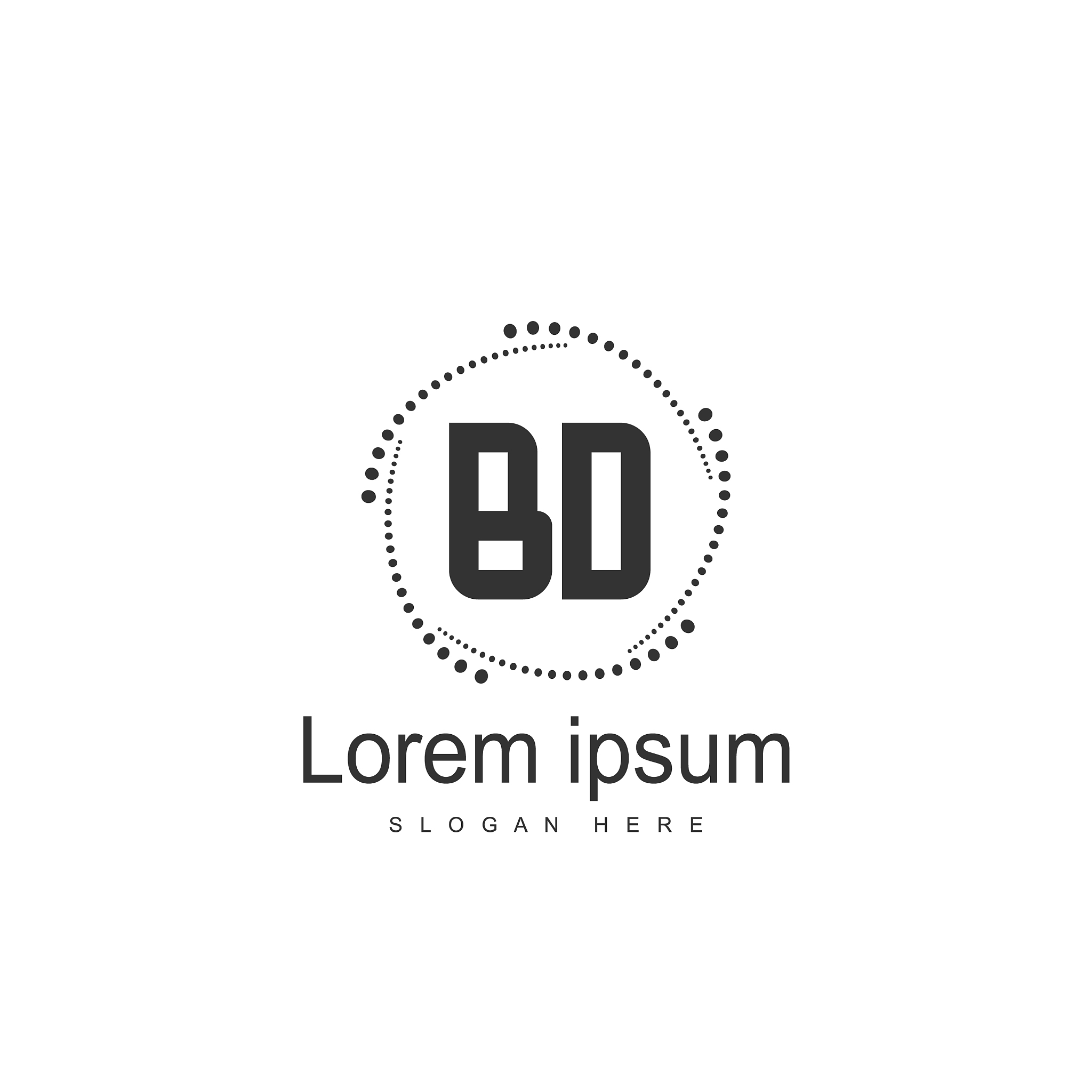 Logo Design for 'Haomin': Minimalist Style with Figurine Element