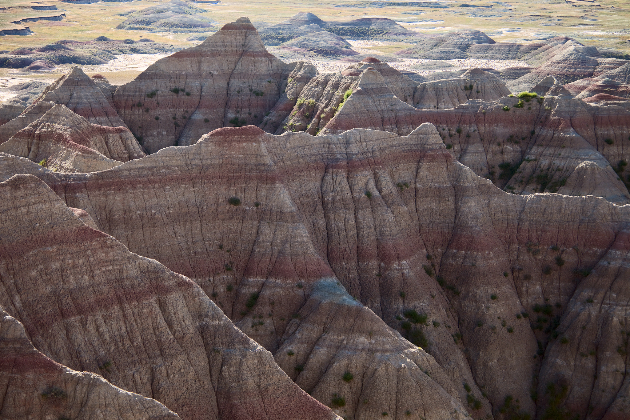 the badlands national park, south dakota