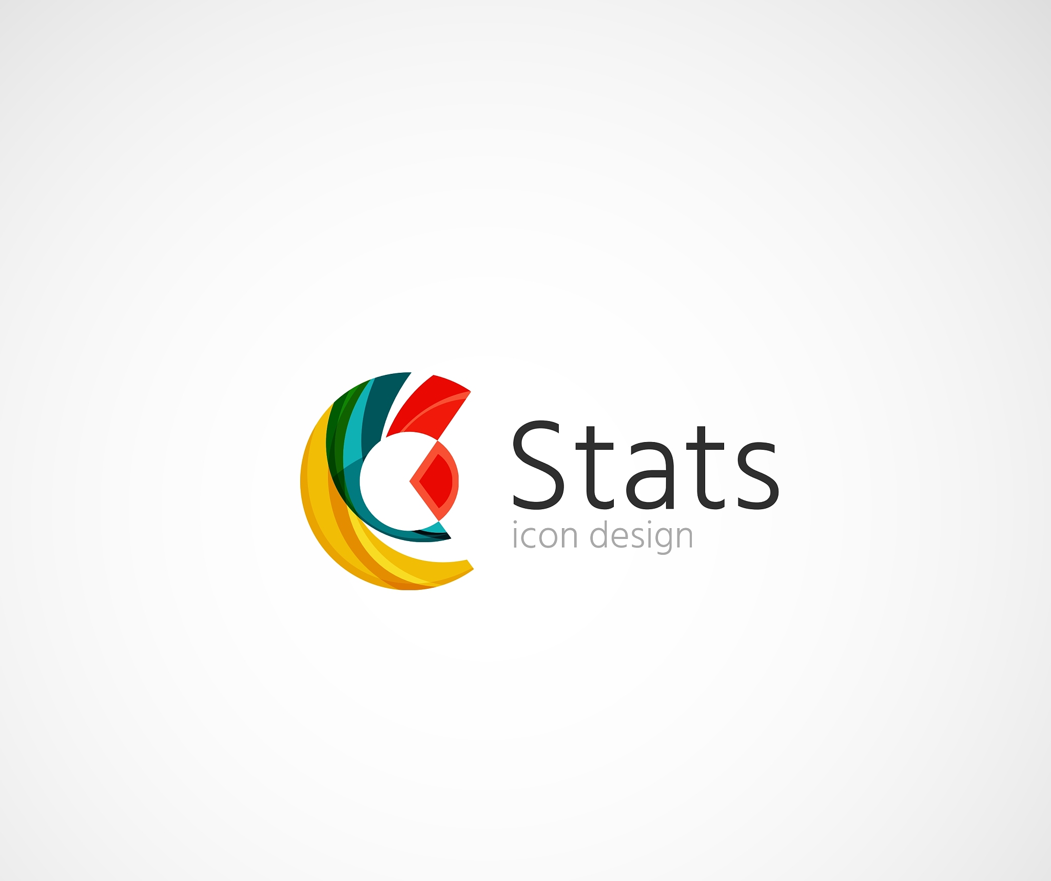 statistics company logo design