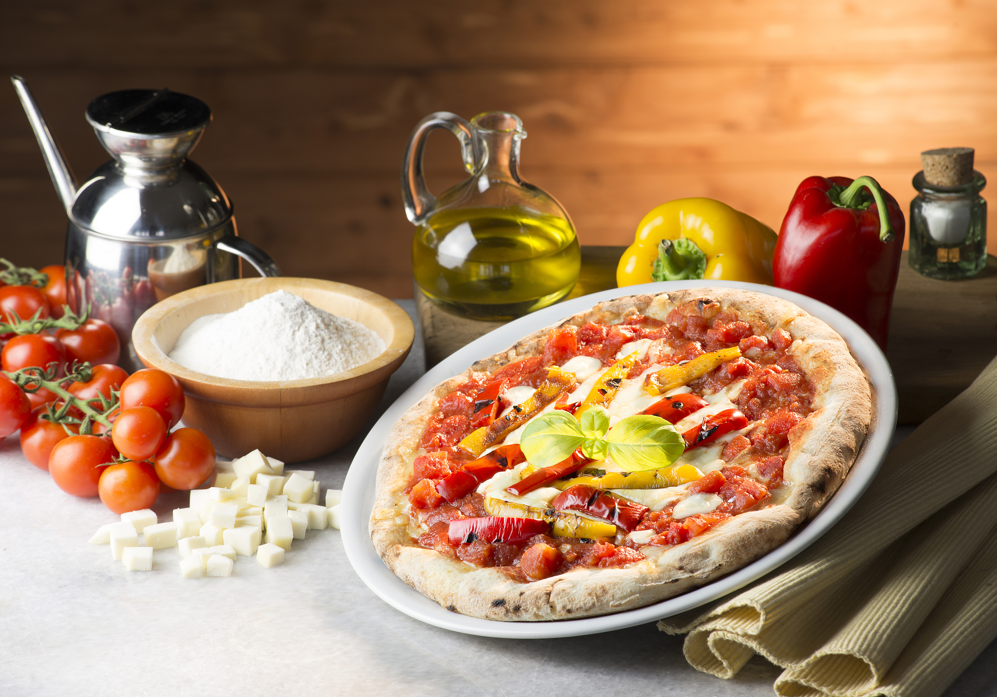 用pizza写长度为十二句的小学英文短文