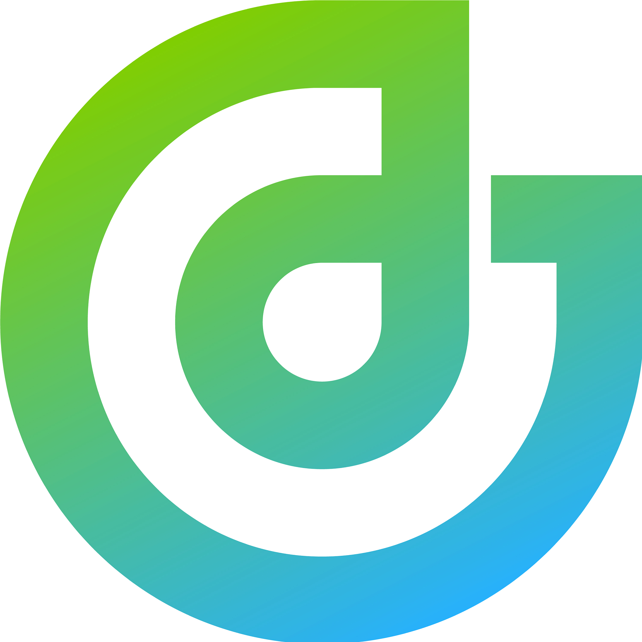 letter d logo icon design