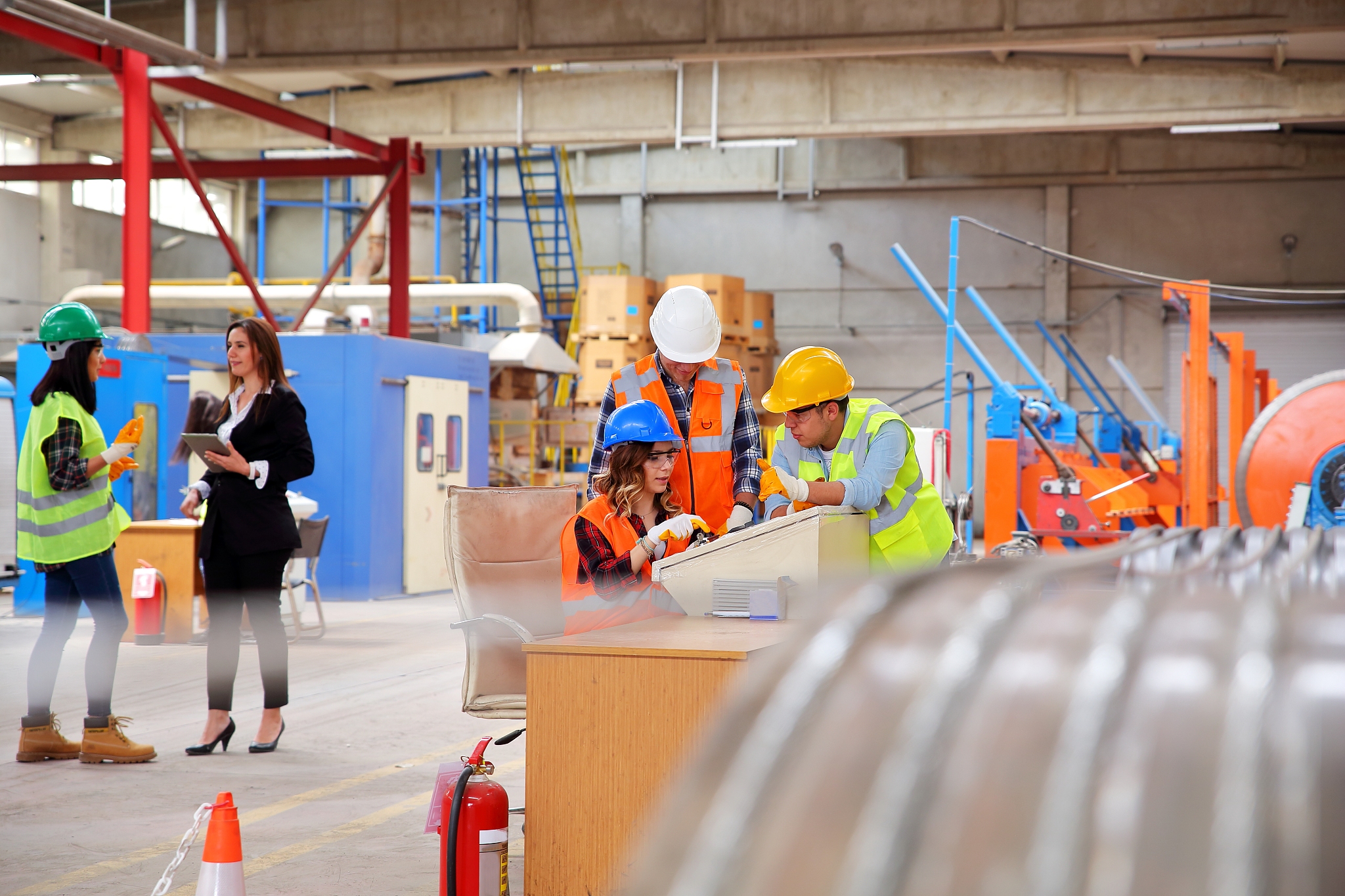 Safety at Heights: Ladders & Cranes for Workers