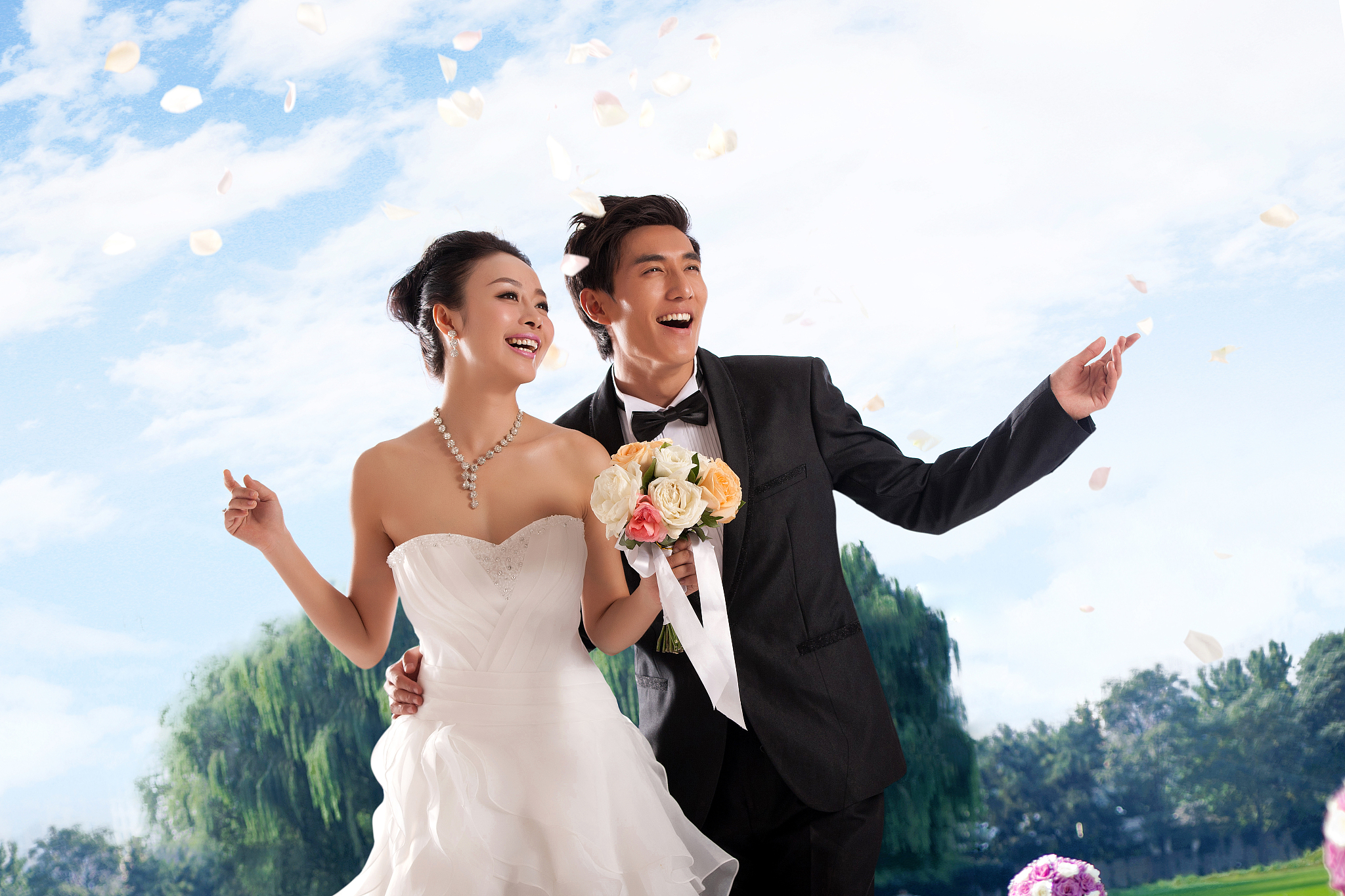 拍婚纱照要注意什么