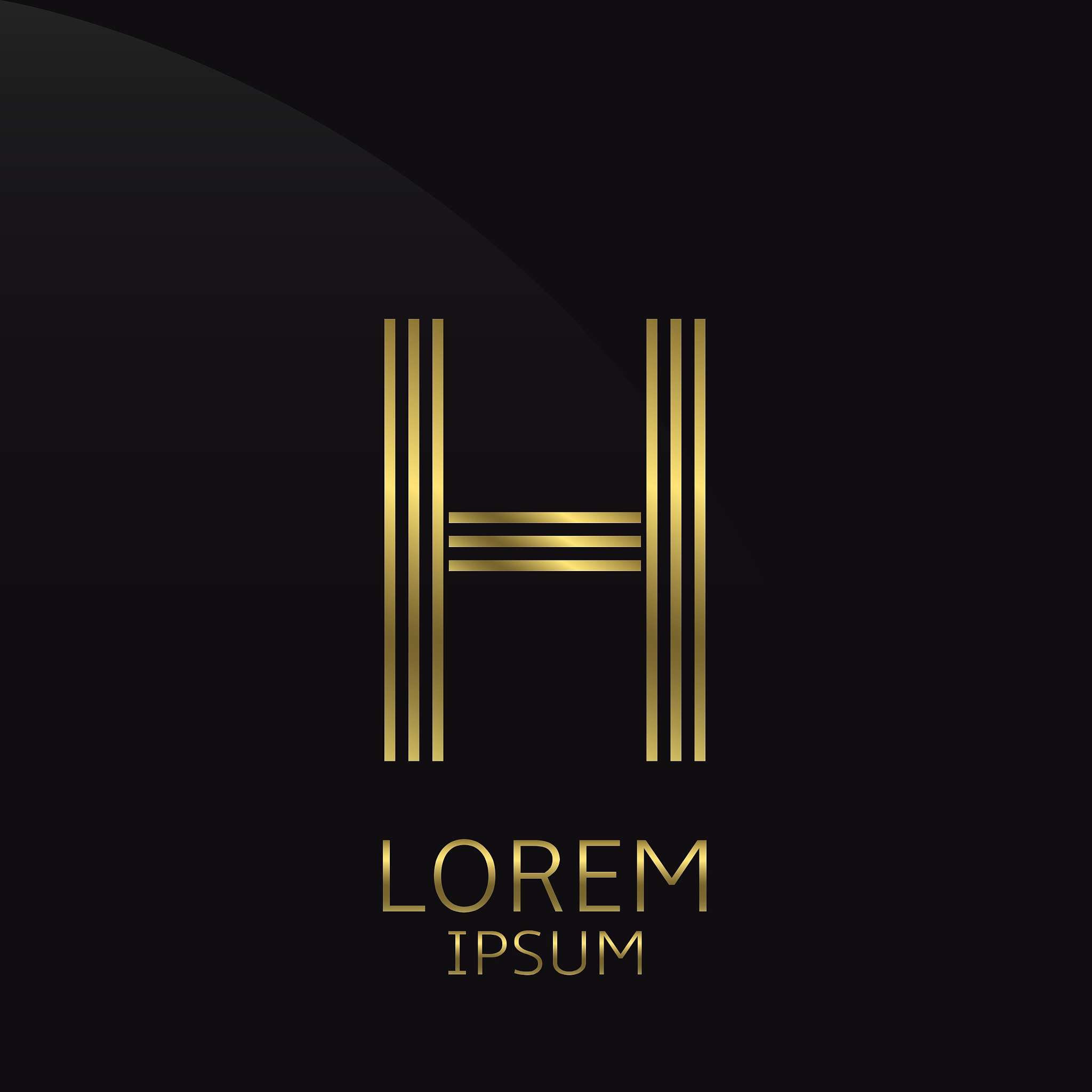 letter h logo