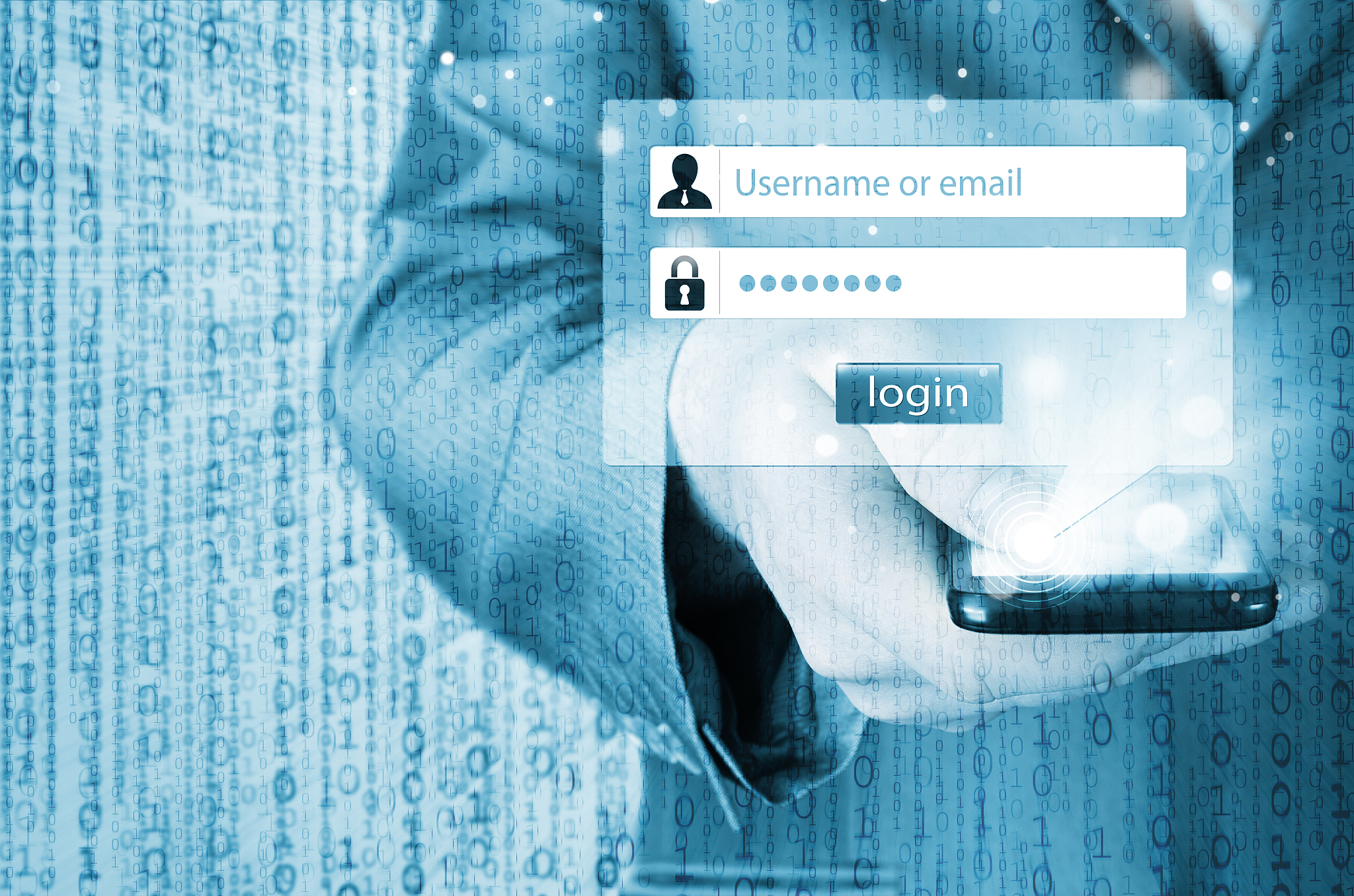 login and password