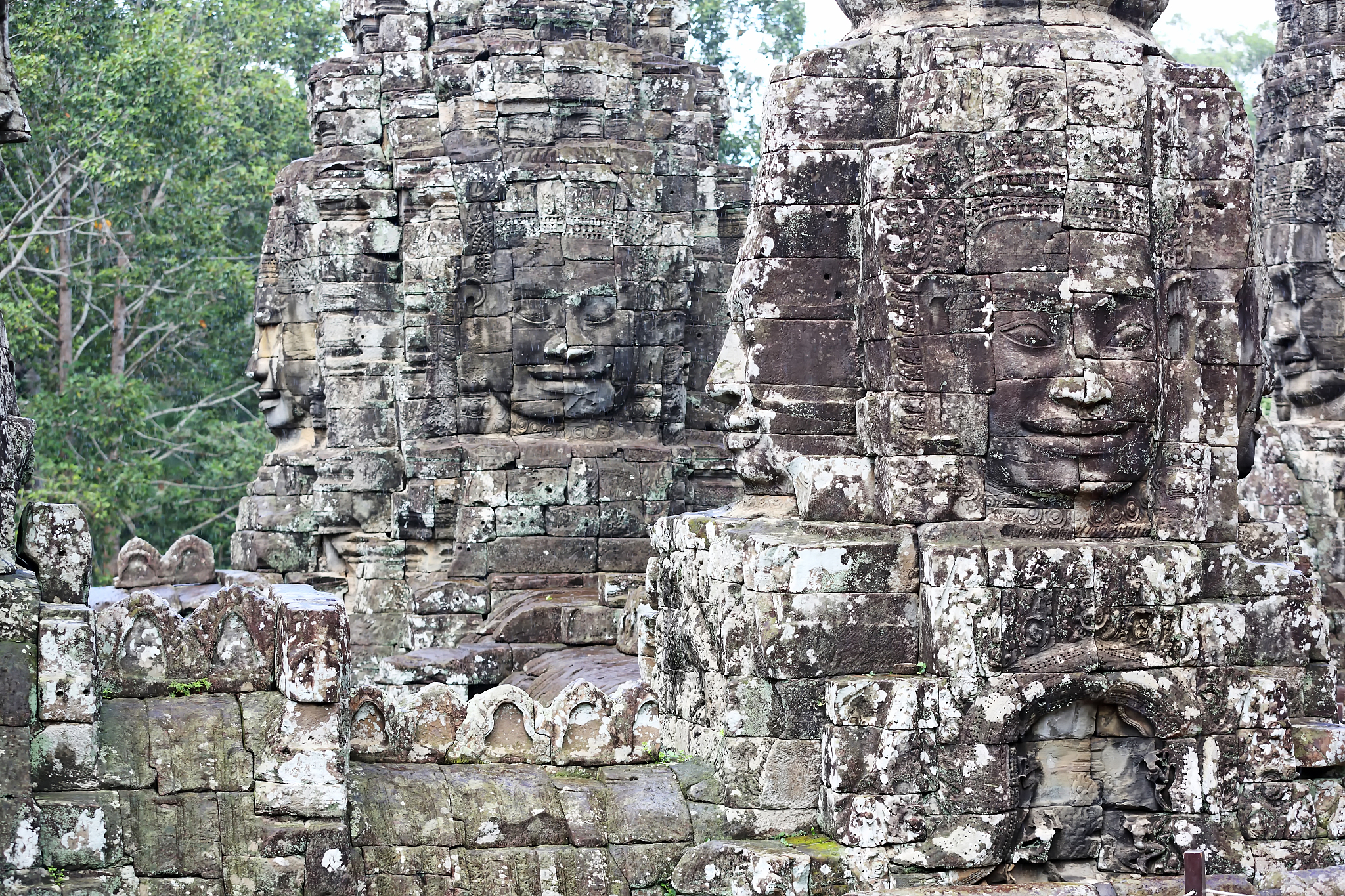 复杂性,巴扬寺,吴哥窟,远古的,似人脸,石材,<strong>世界</strong>遗产,肖像,著名景点