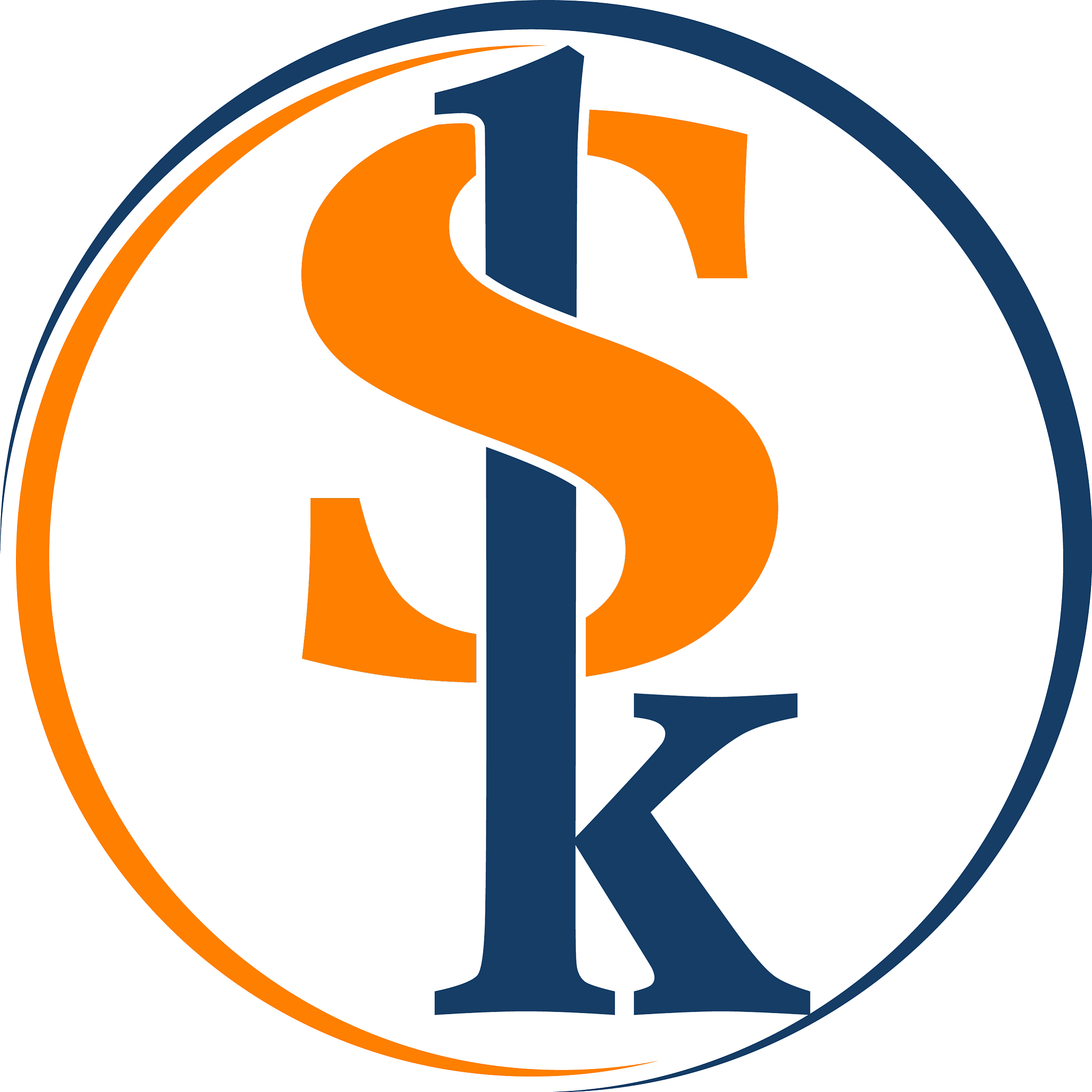 modern solution letter s k
