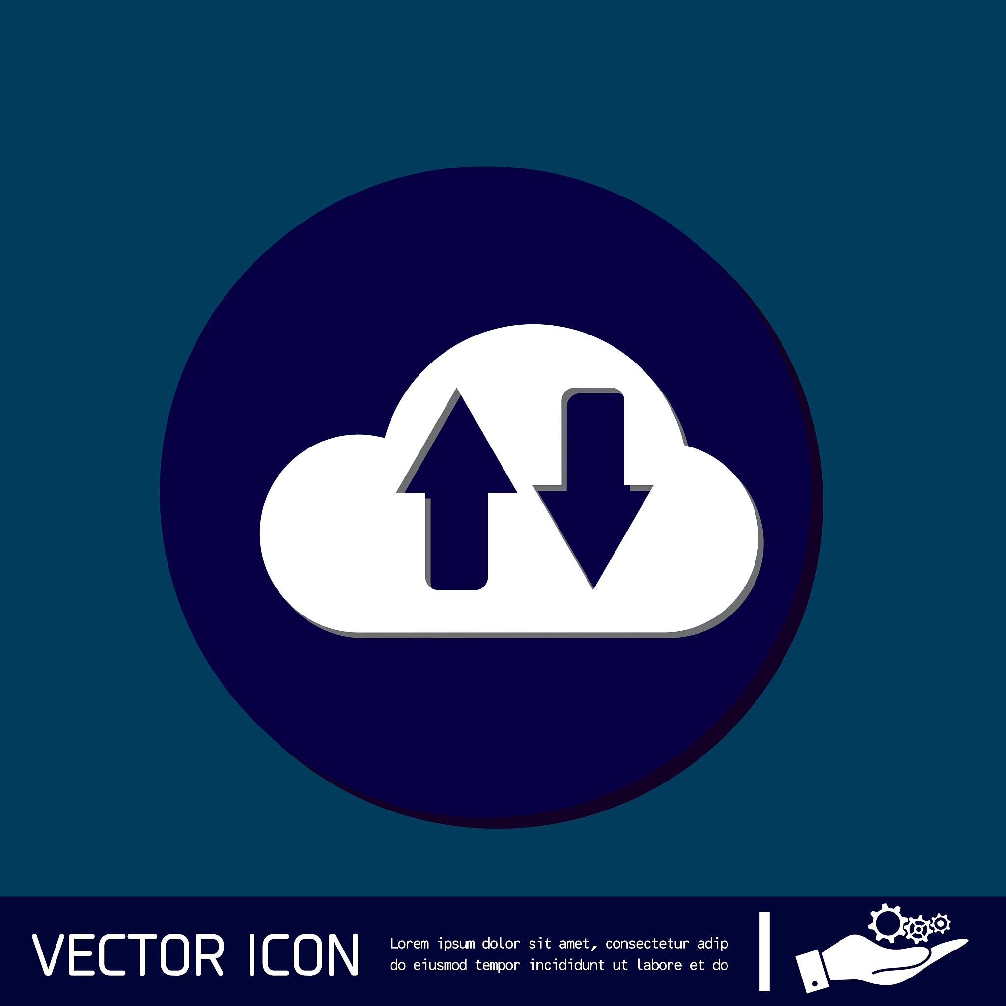 cloud download icon download files