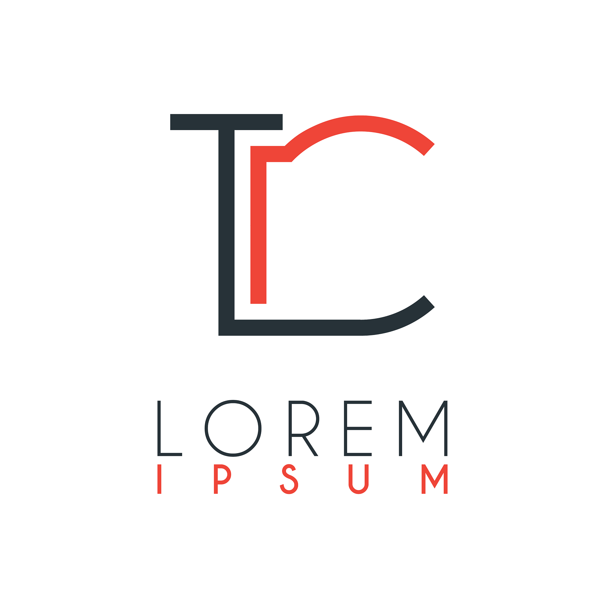 the logo between letter t and letter c or tc