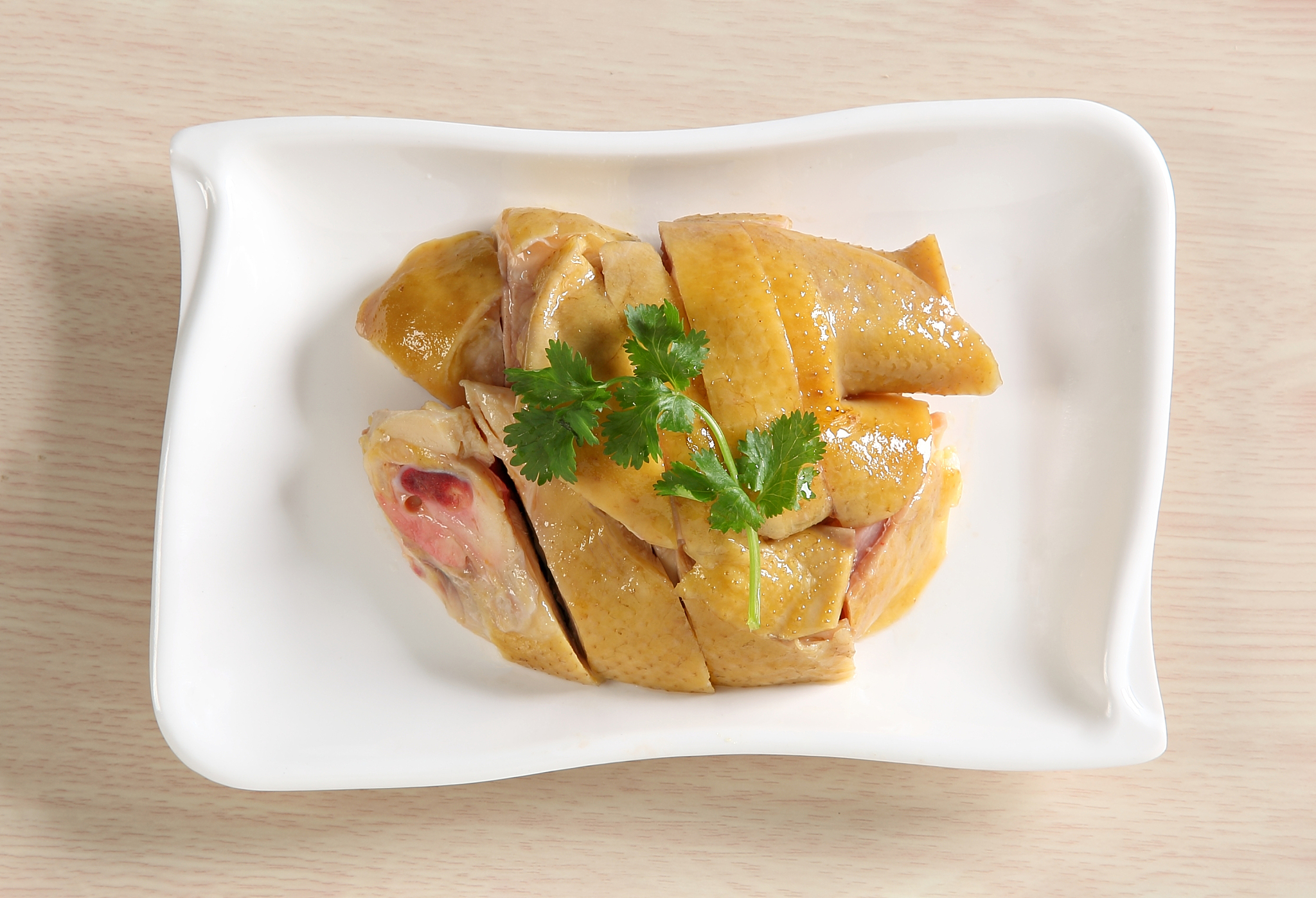 白切鸡 口号 - 鲜嫩入味，健康美味！