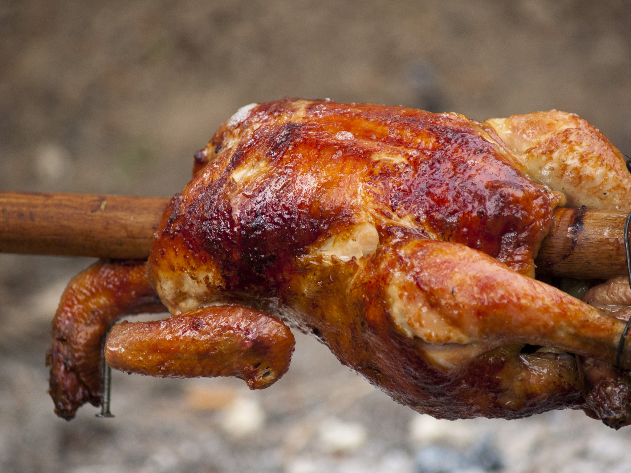 grilled chickens