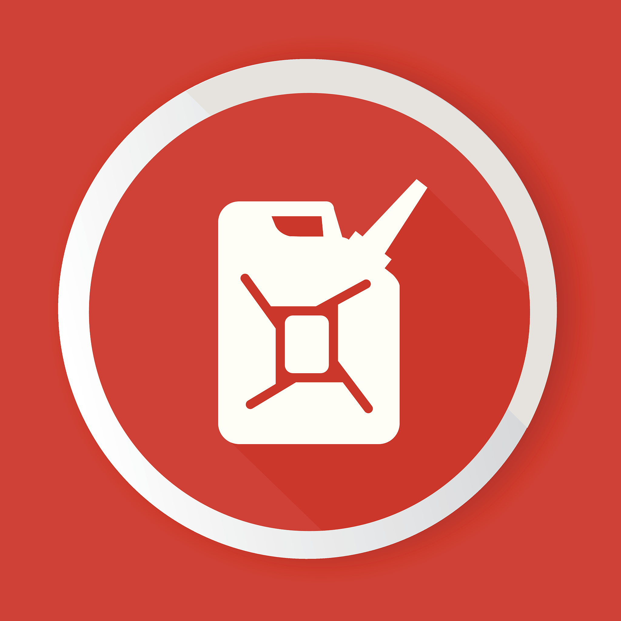 oil,red button,vector