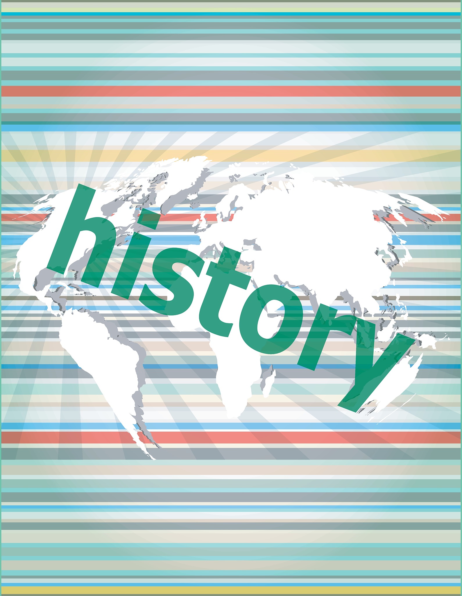 time concept: history on digital background vector quotation mar