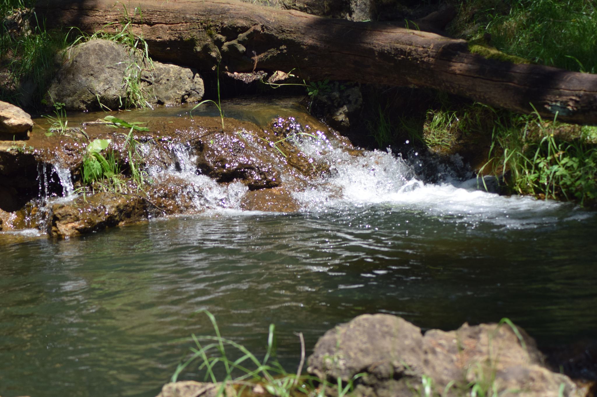 waterfall pool