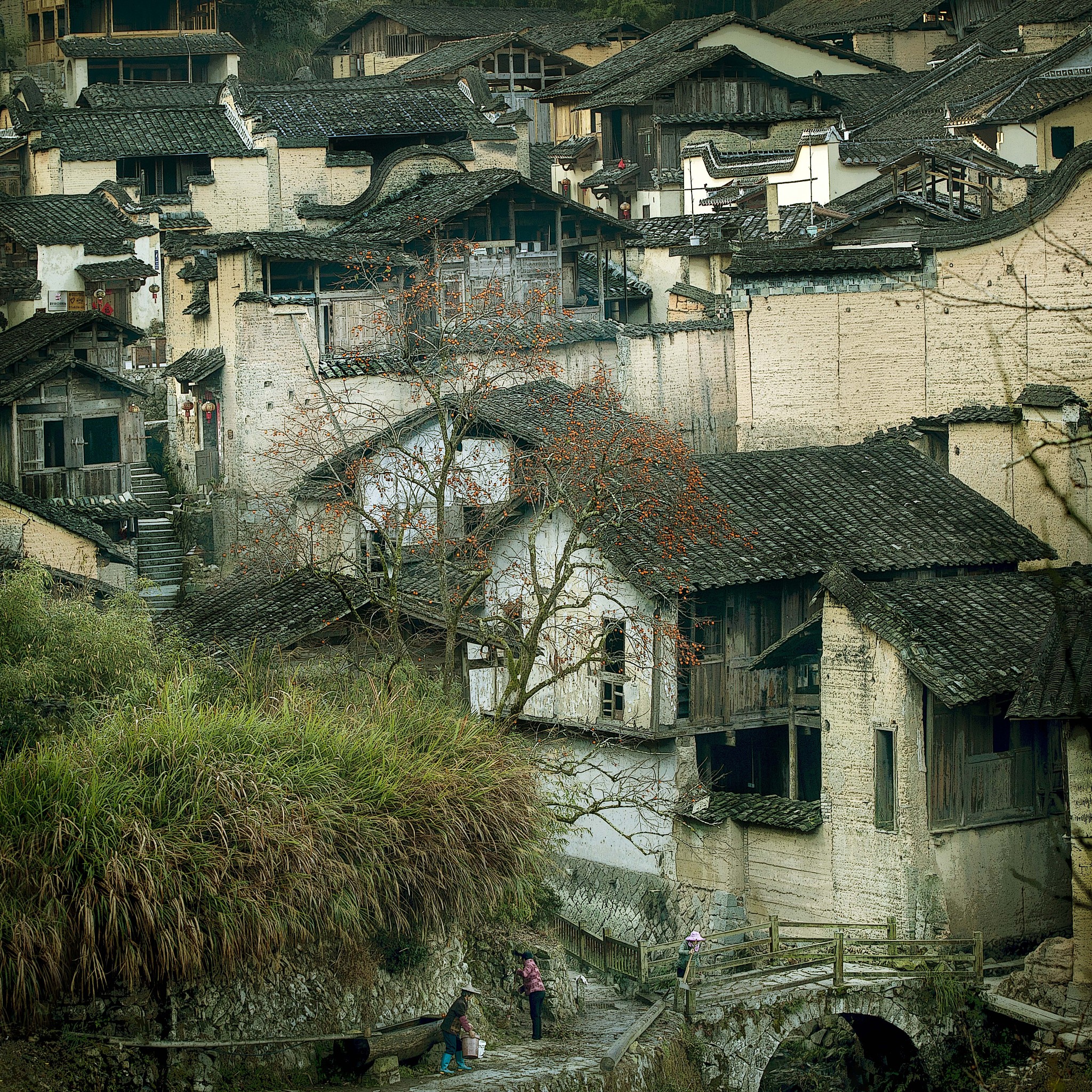 重回故乡，那些怀旧的乡村照片，记录下难忘的回忆