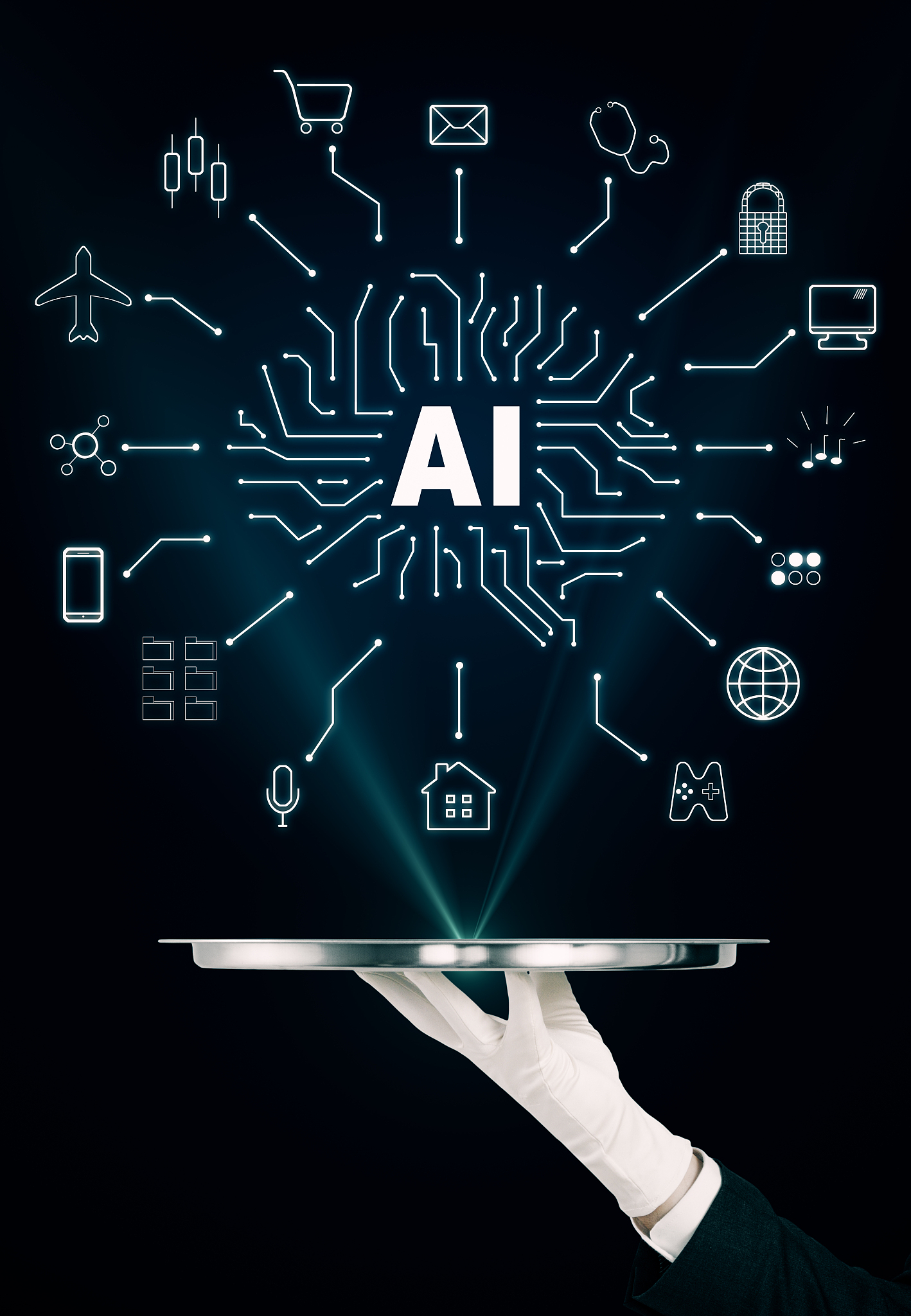 artificial intelligence and future concept