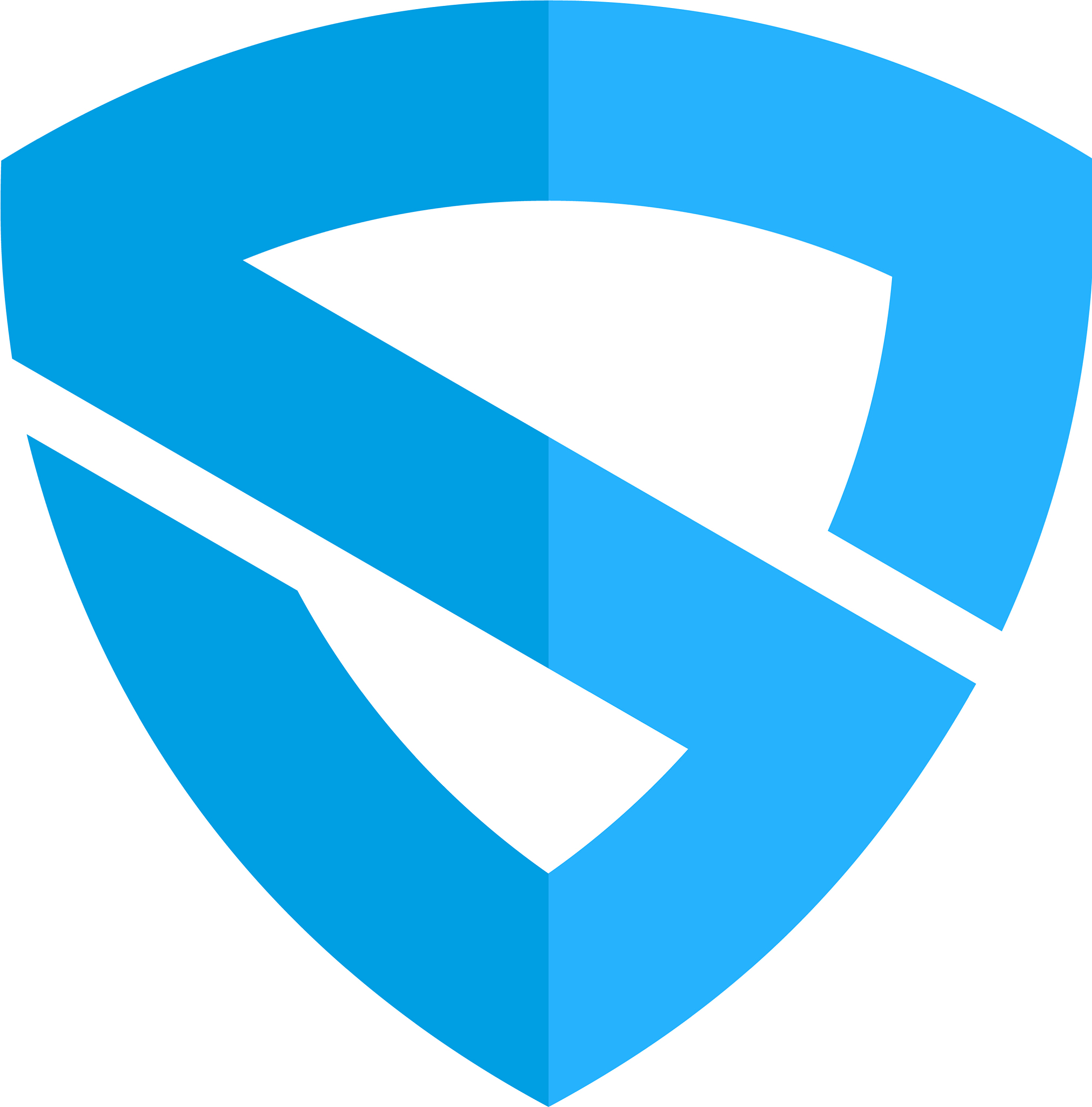 shield letter s logo icon design