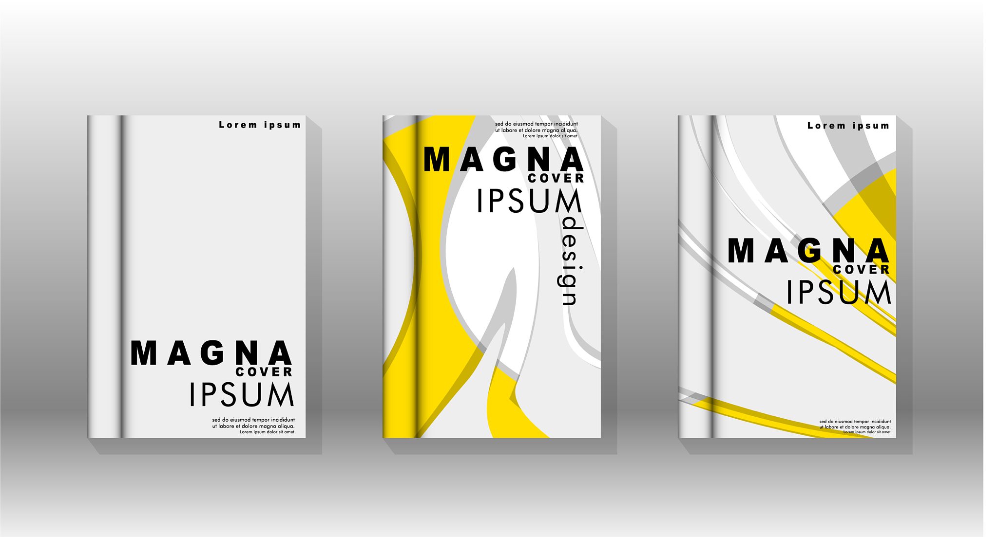 abstract cover with liquid elements book design