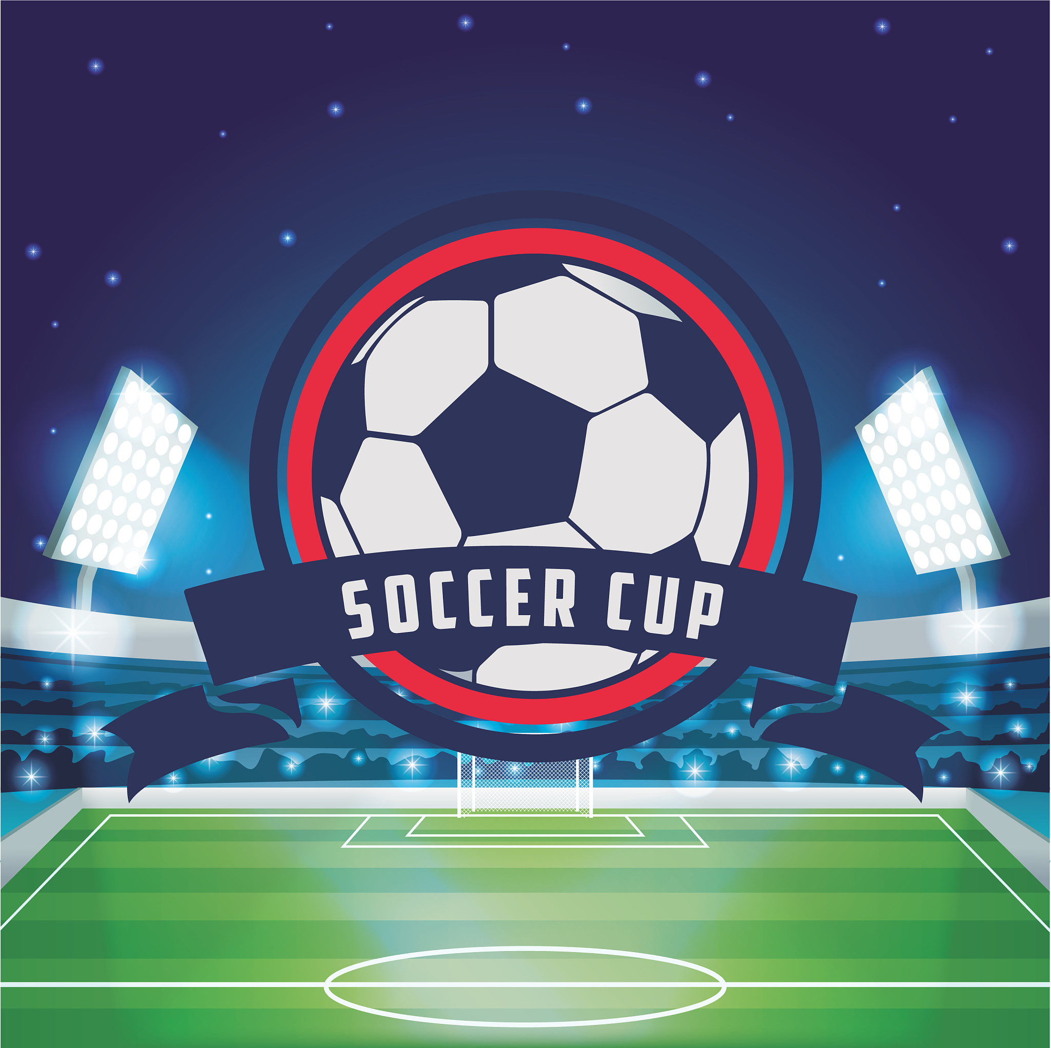 soccer cup emblem