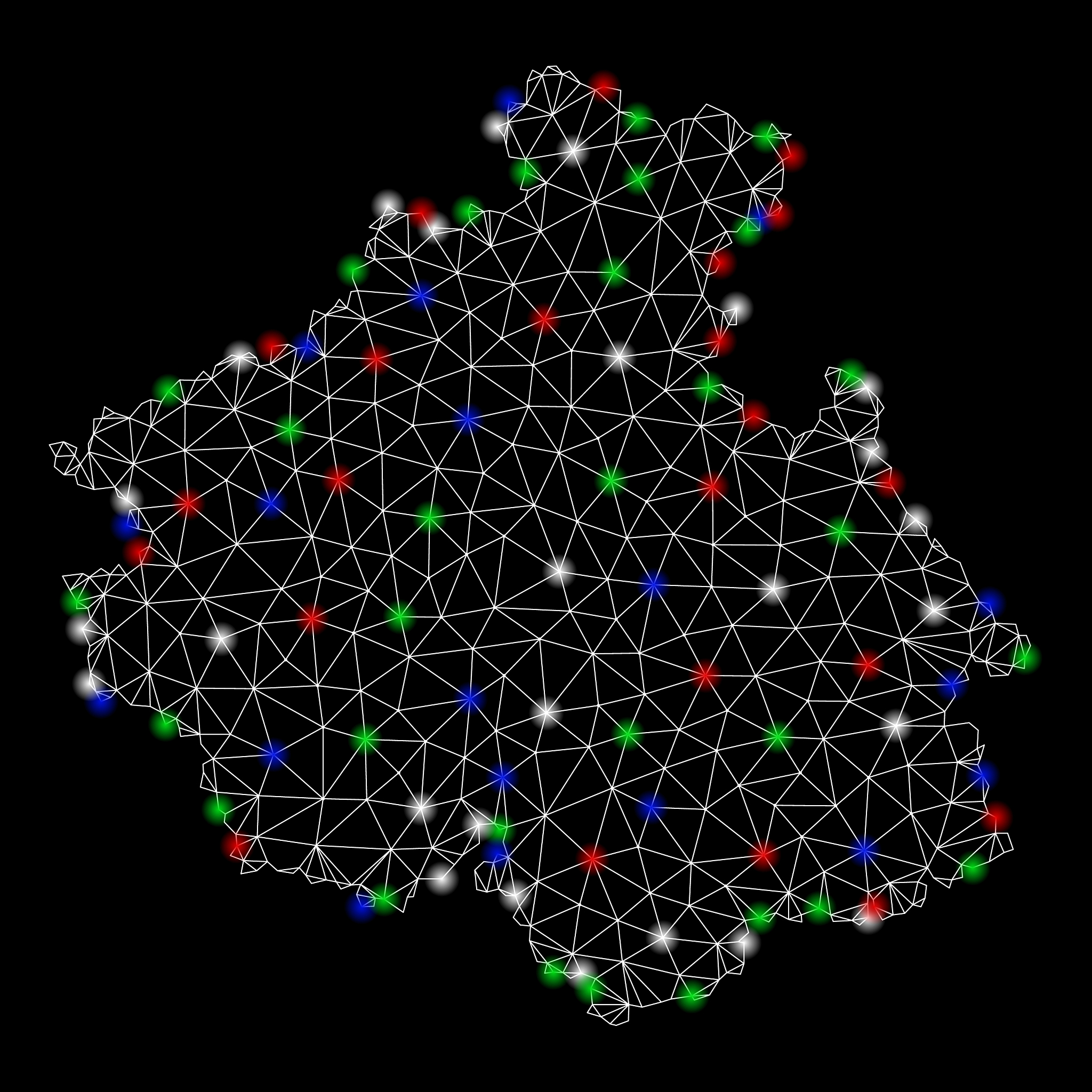 bright mesh network altai republic map with flash
