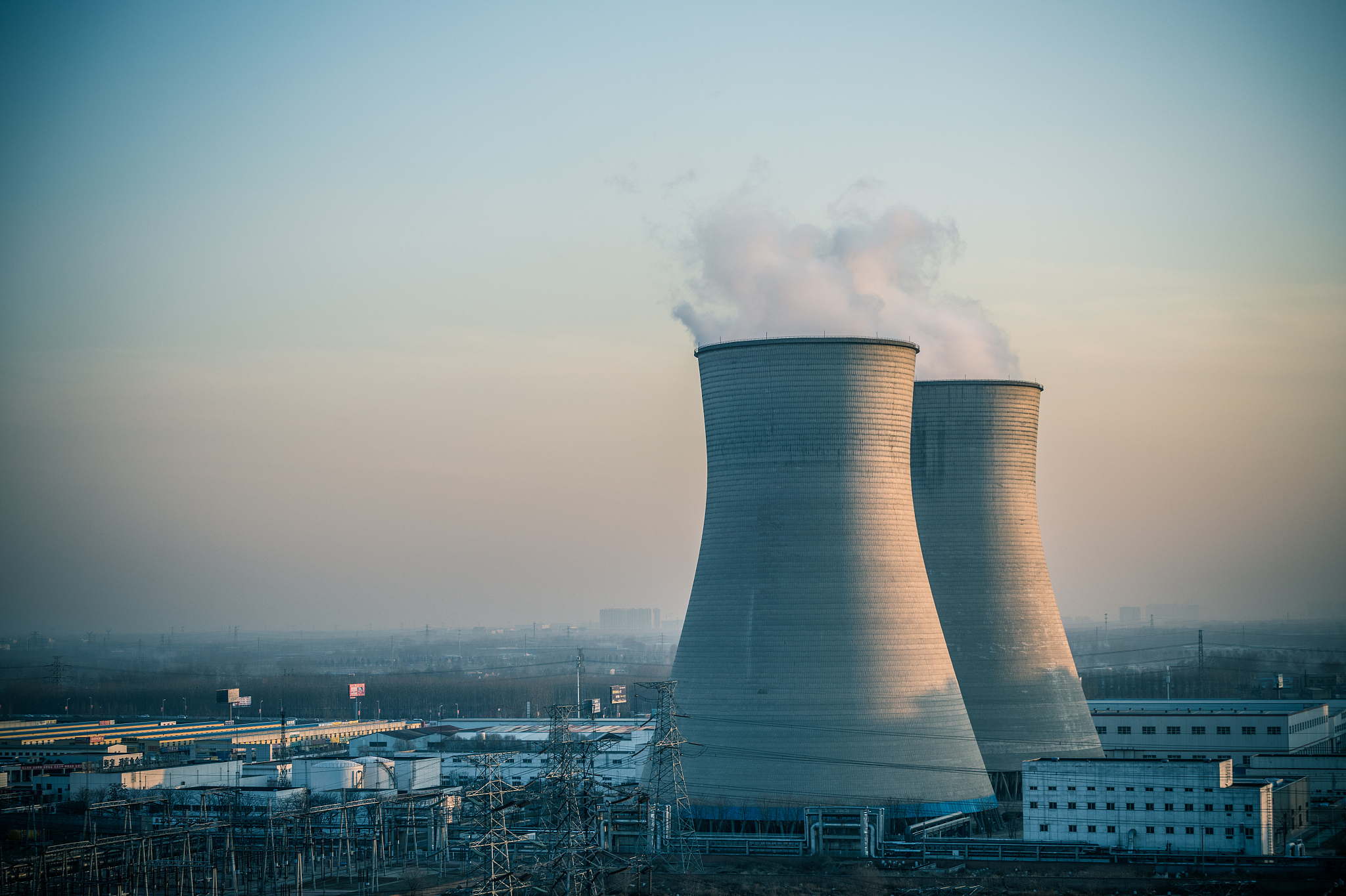 power station chimney