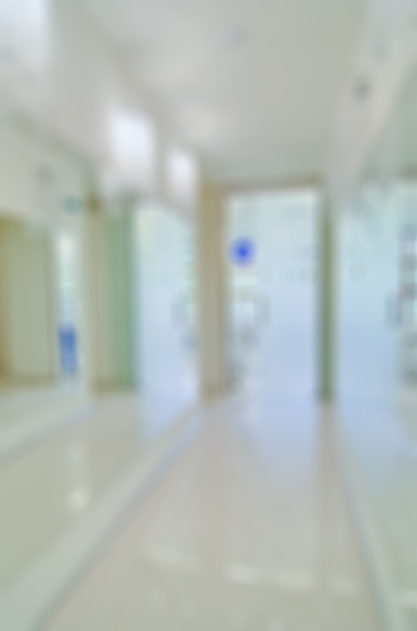 modern beauty salon blur background