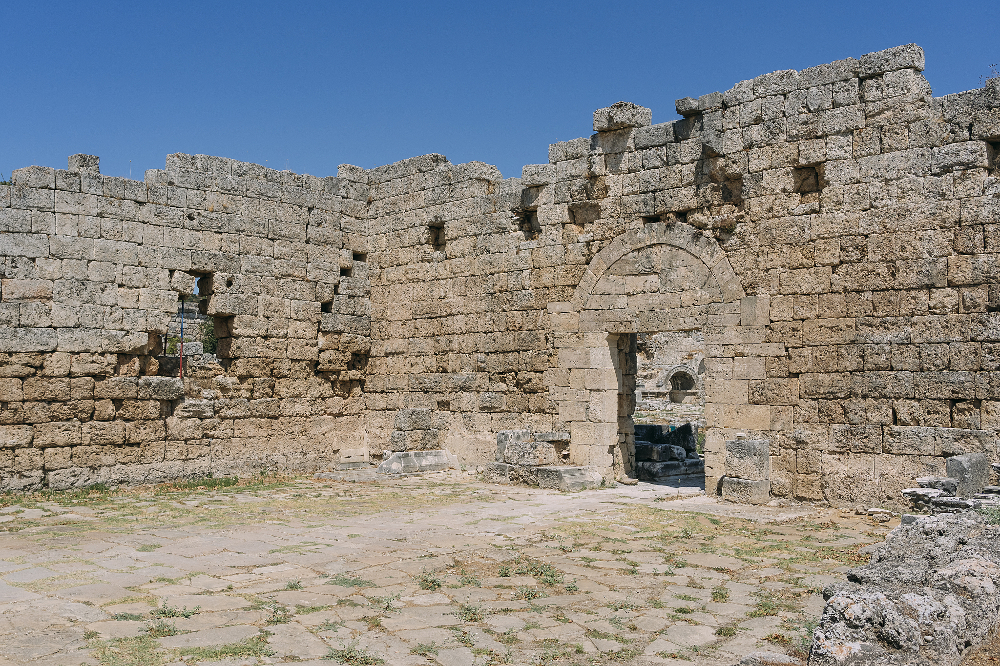 the ancient city of perge, antalya, turkey