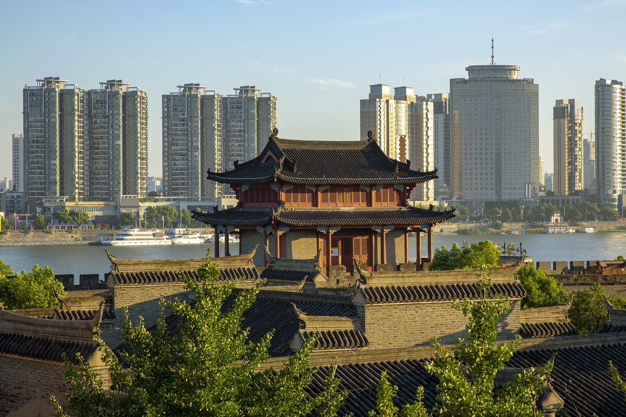襄阳古城风光