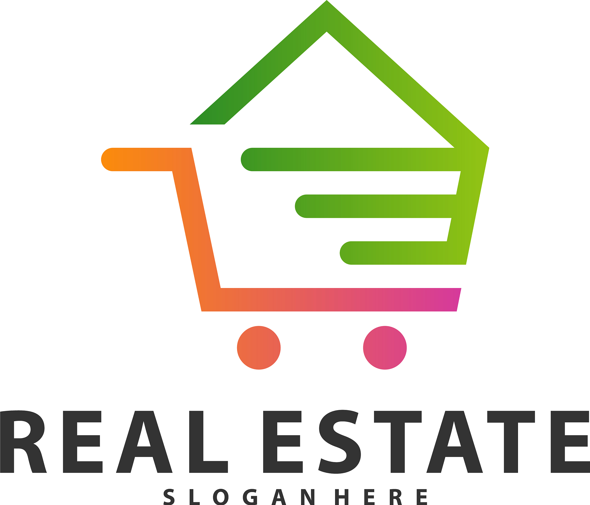 shop city logo symbol template design emblem