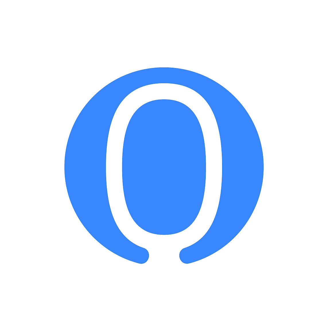 number 0 zer<strong>o</strong> font logo blue icon