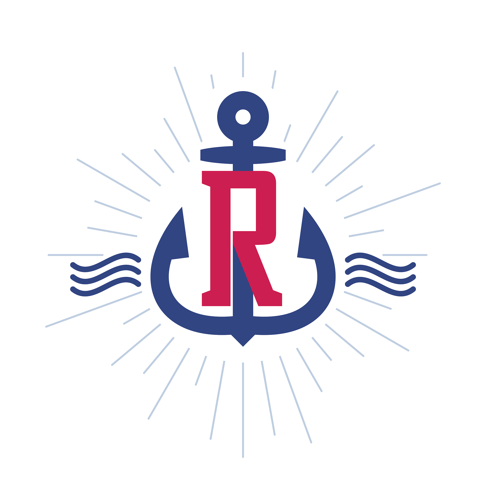 r letter icon.