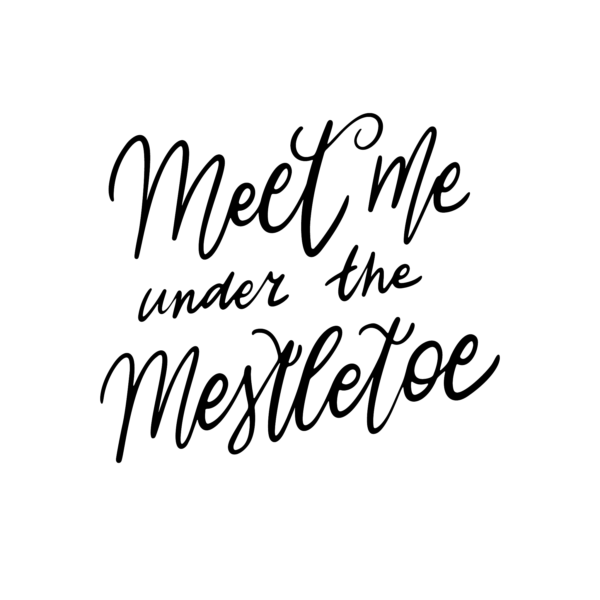 christmas quote vector print