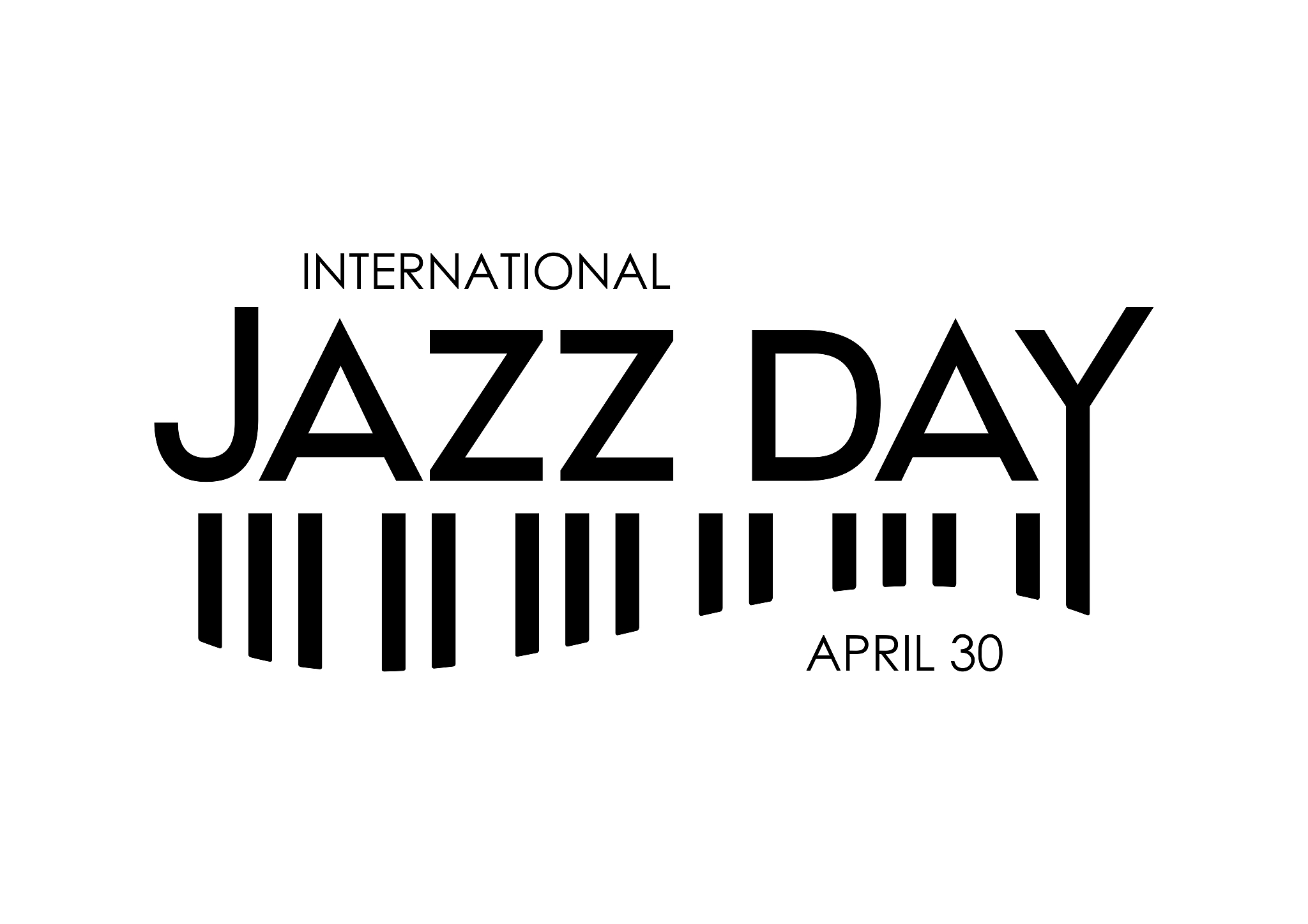 international jazz day vector