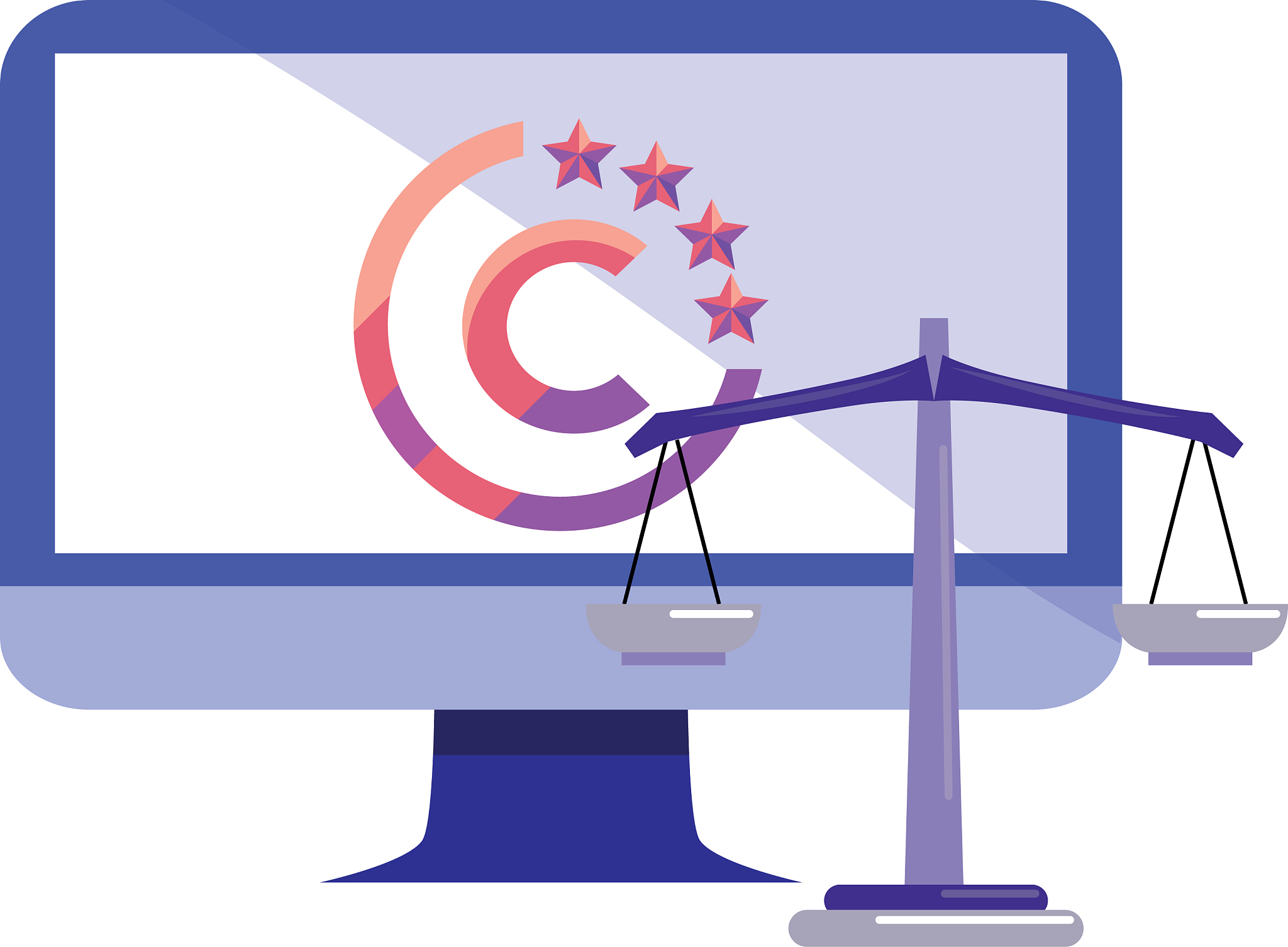 copyright intellectual icon ilustration