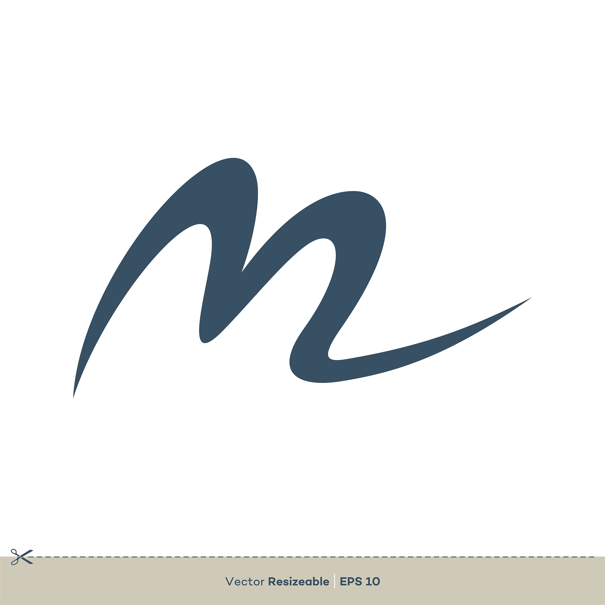 m letter logo template illustration design. vector eps 10.
