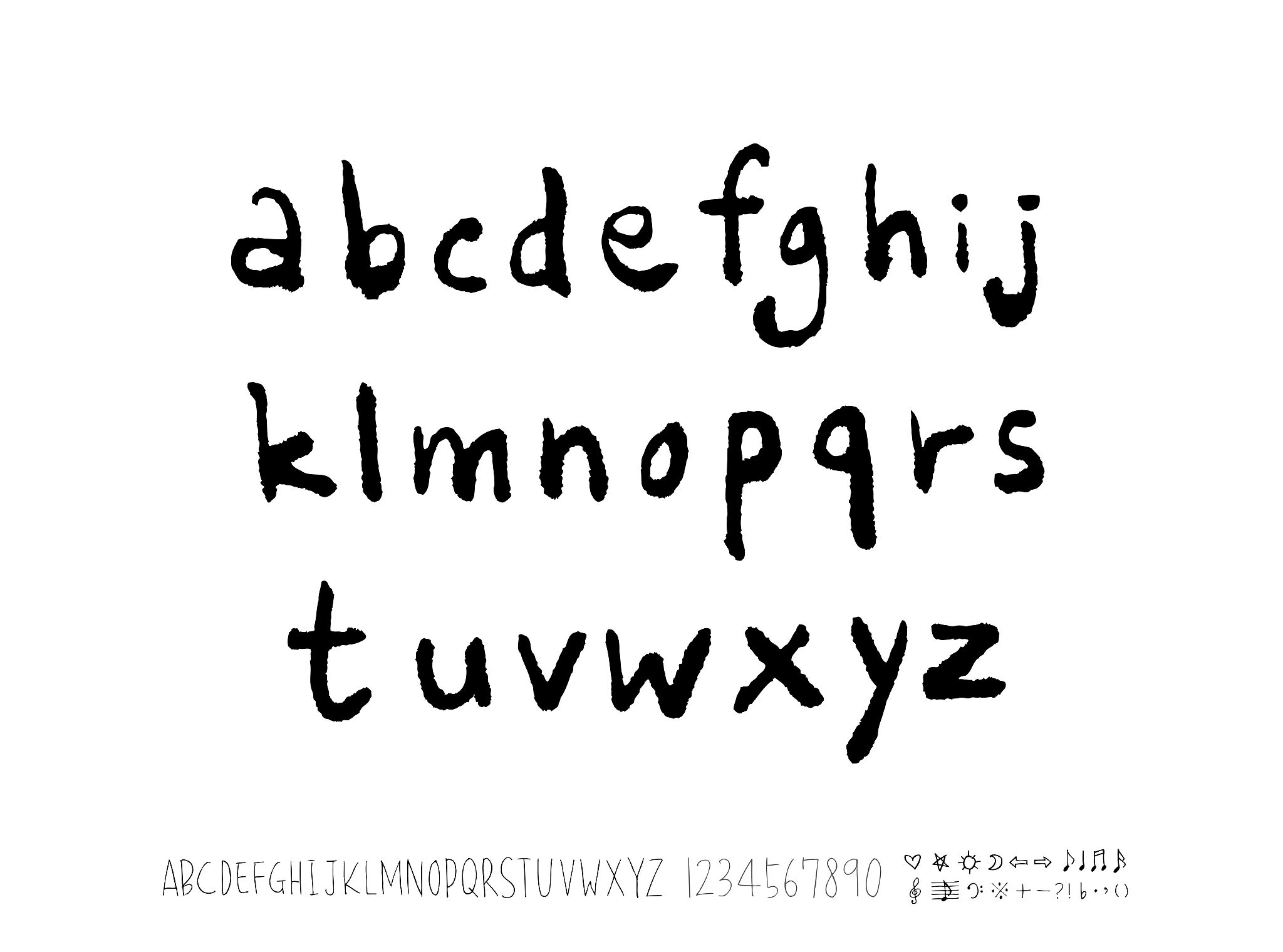 vector fonts