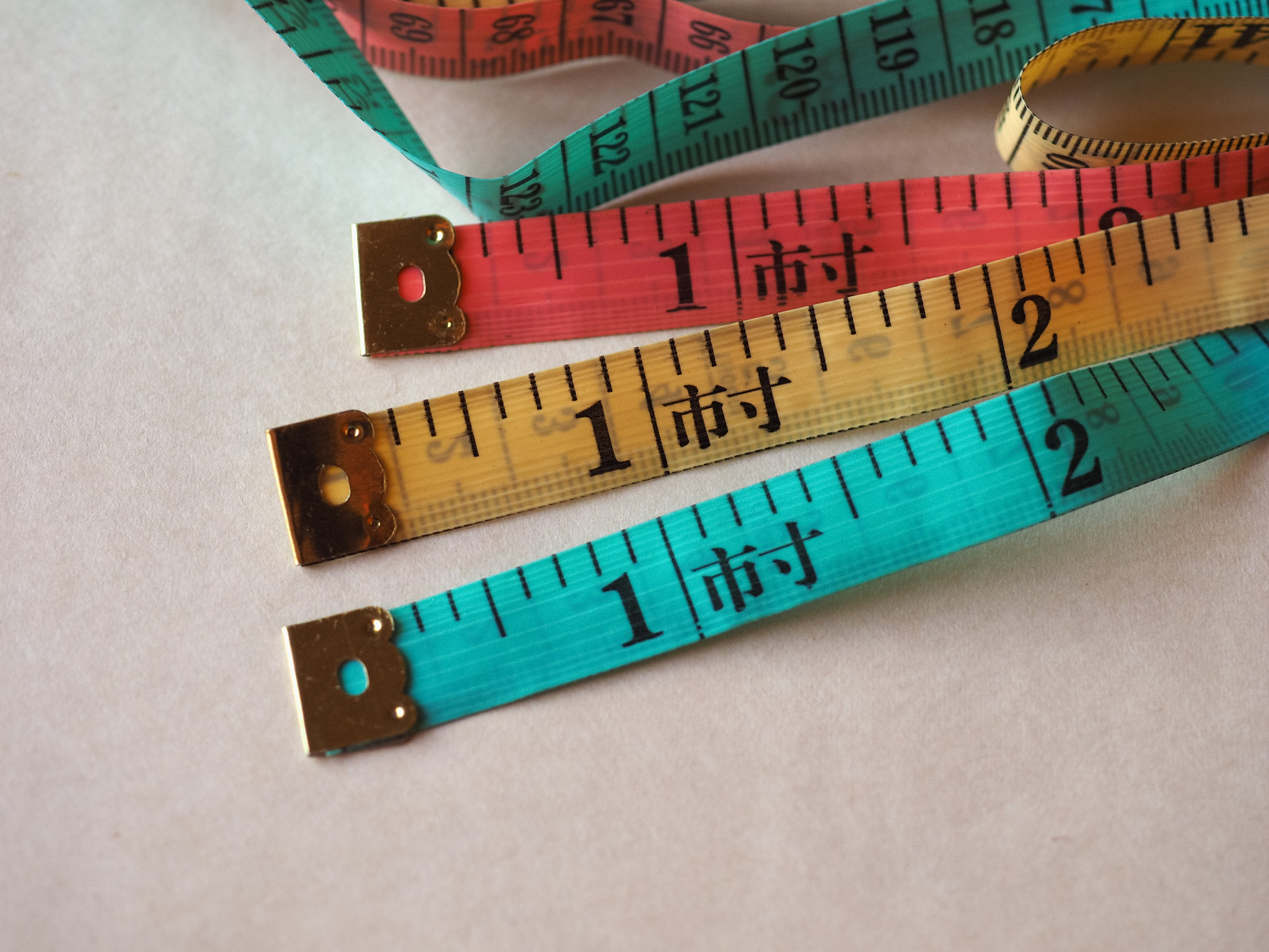 tailor tape ruler in cun (chinese inch)