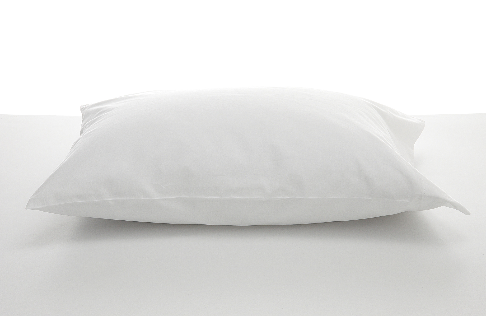 white bed pillow