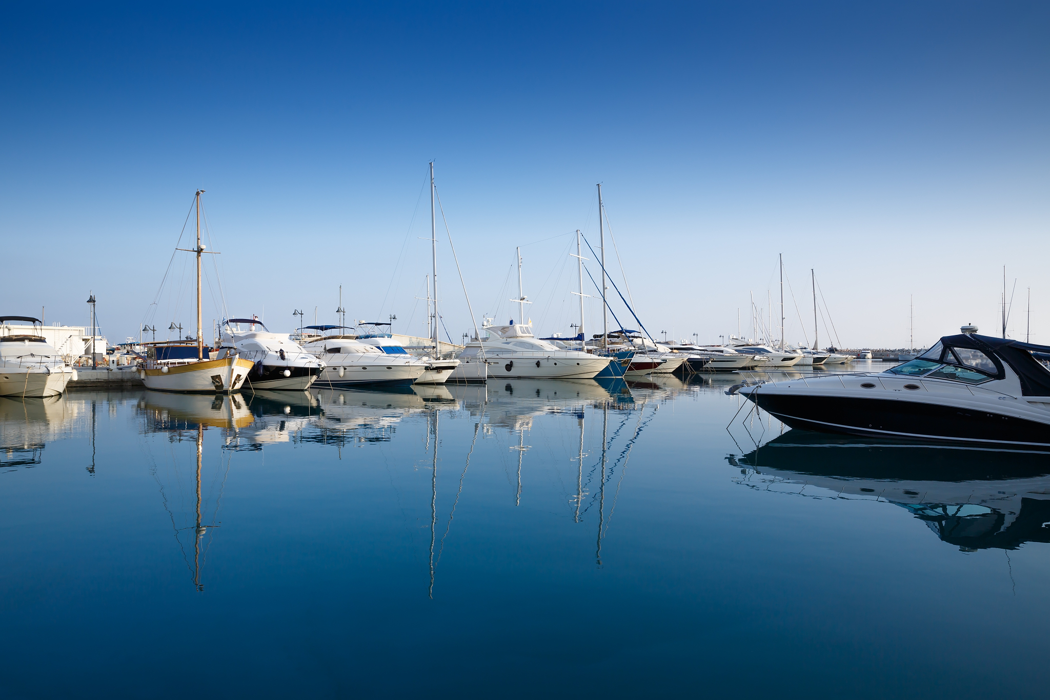 the modern area marina in limassol