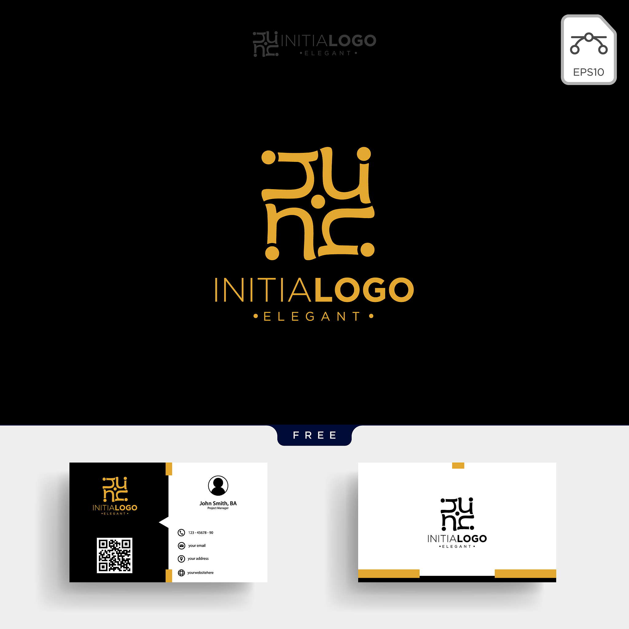 gold luxury and premium initial n logo template