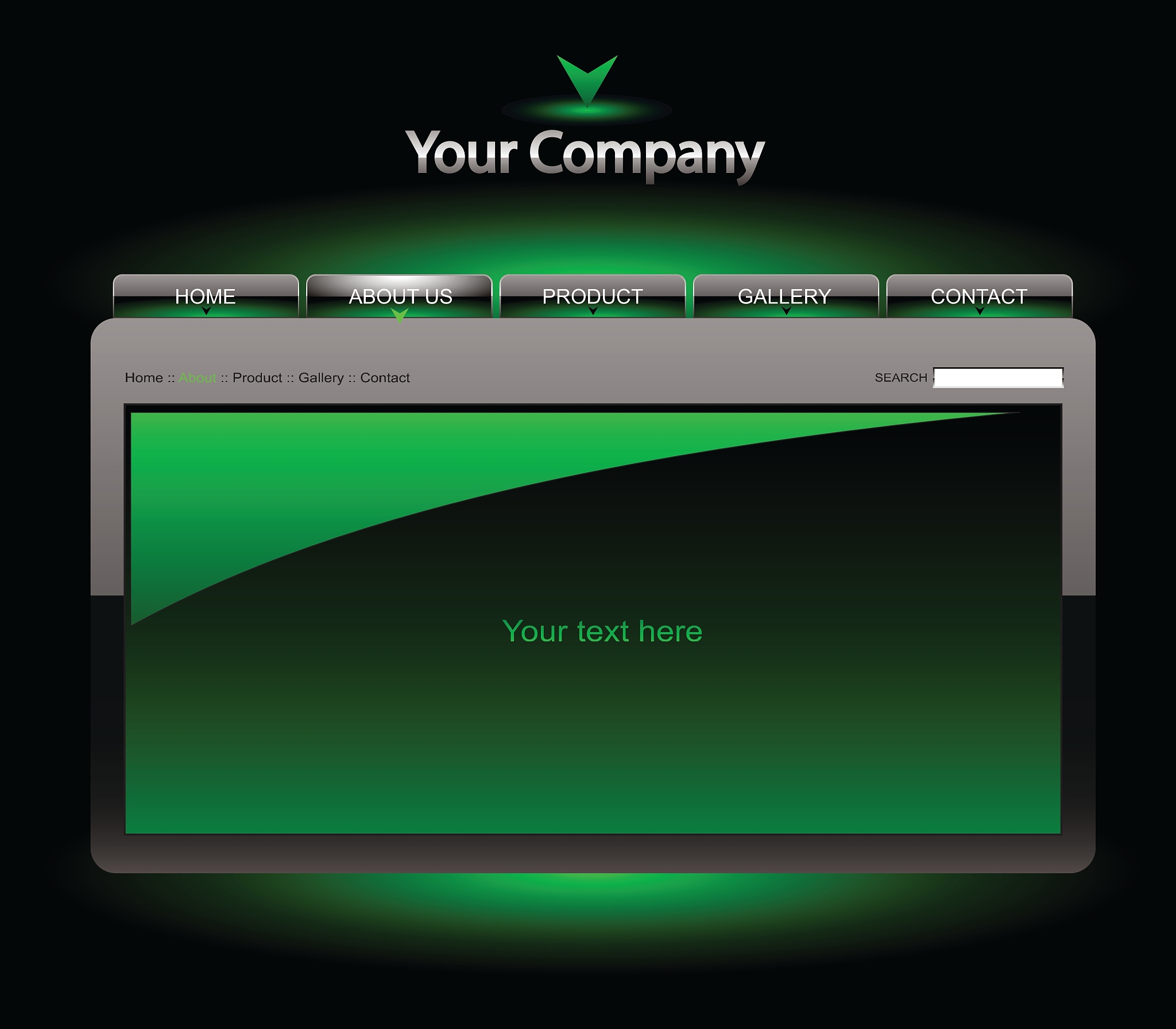 website template