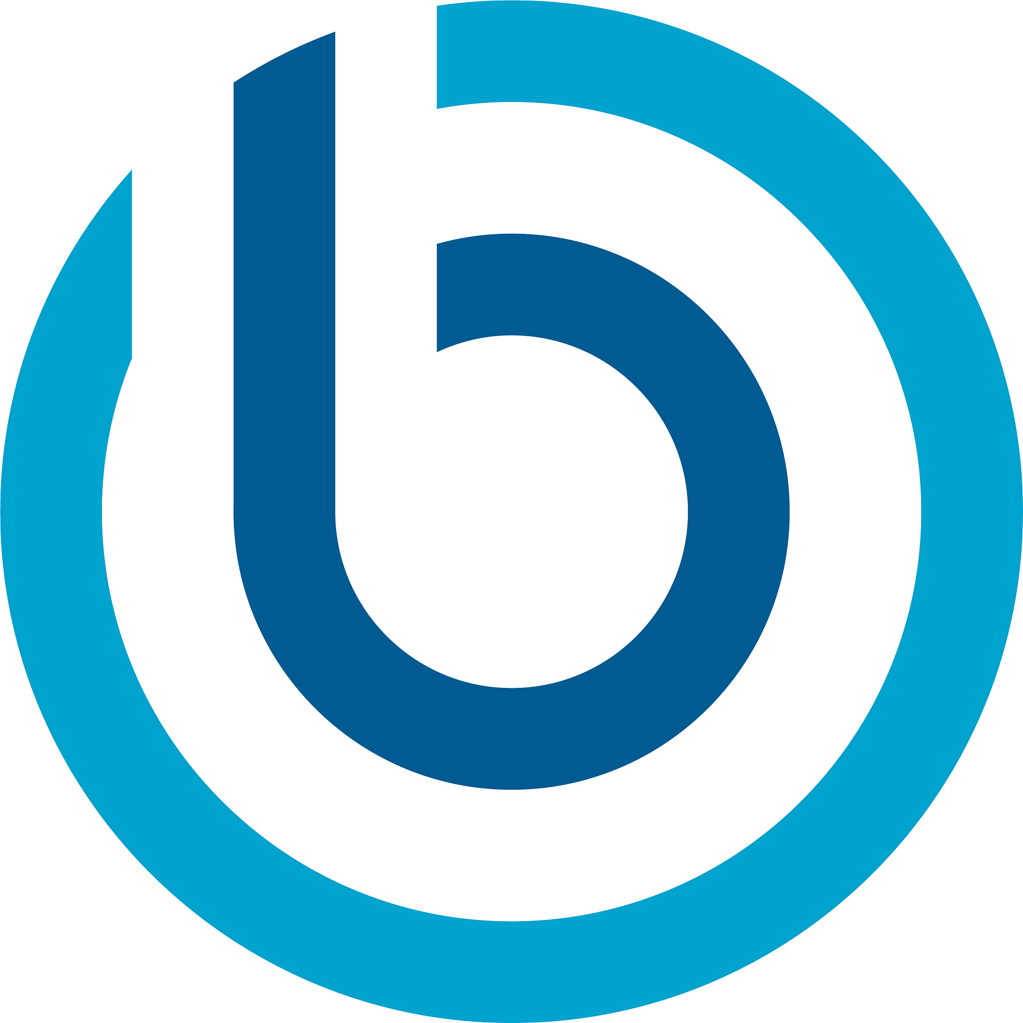 letter b logo template